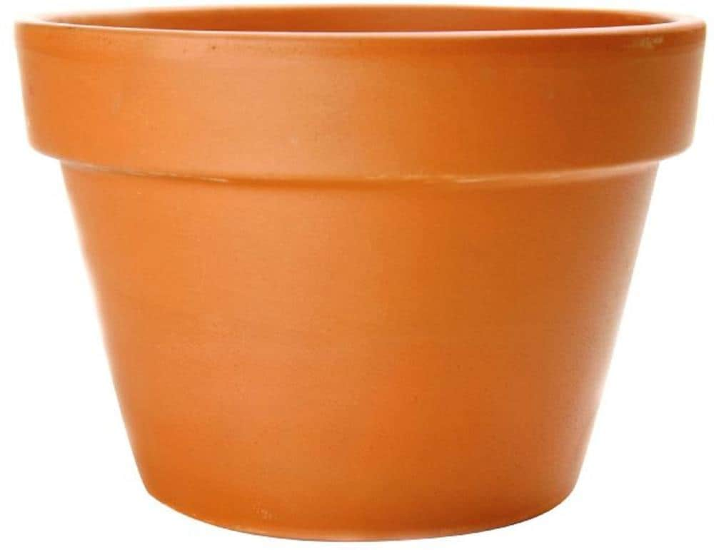 8 5 In W X 5 5 In H Azalea Terracotta Clay Planter In The Pots Planters Department At Lowes Com