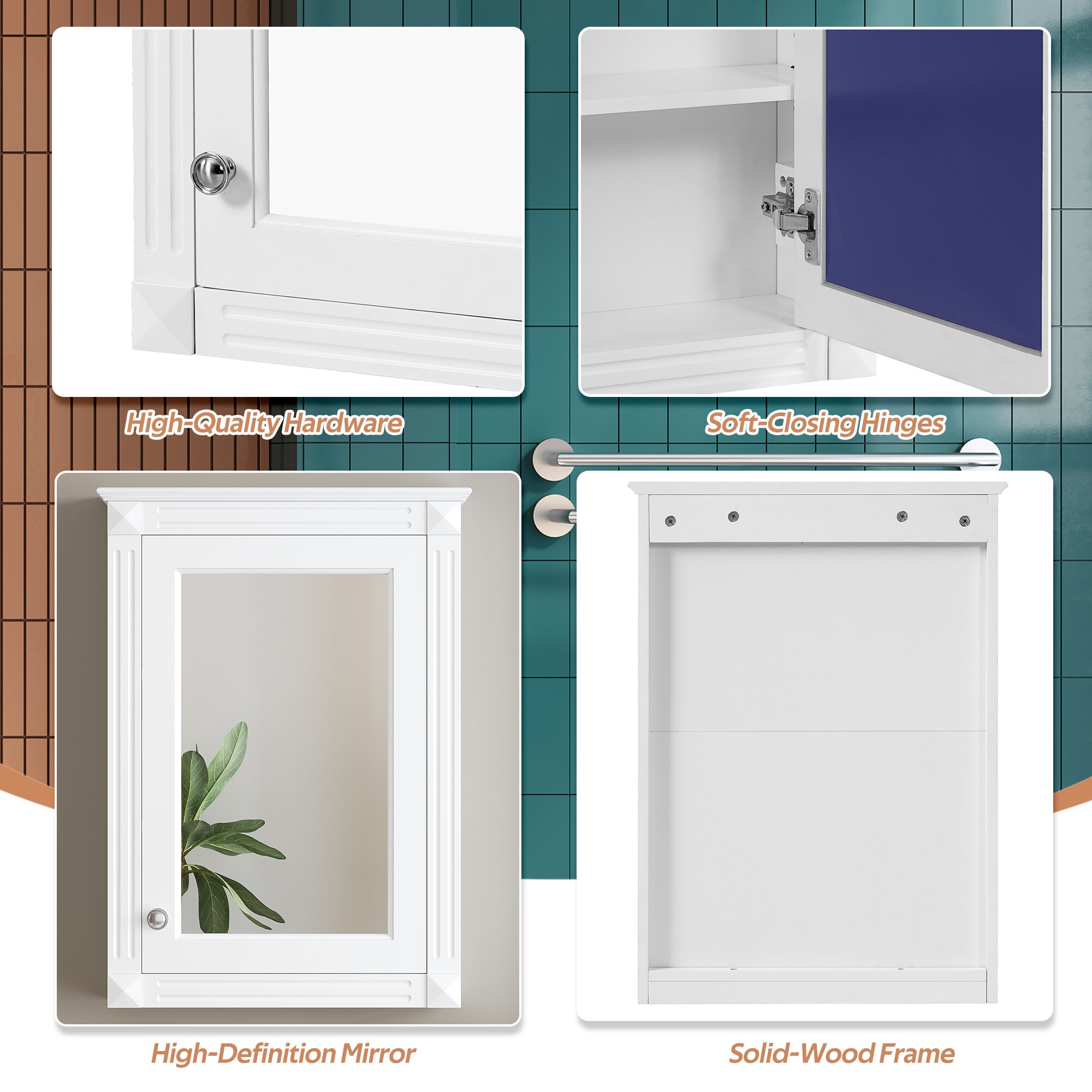 AAZJ BG-RD-2424-M Bathroom-Medicine-Cabinets - View #15