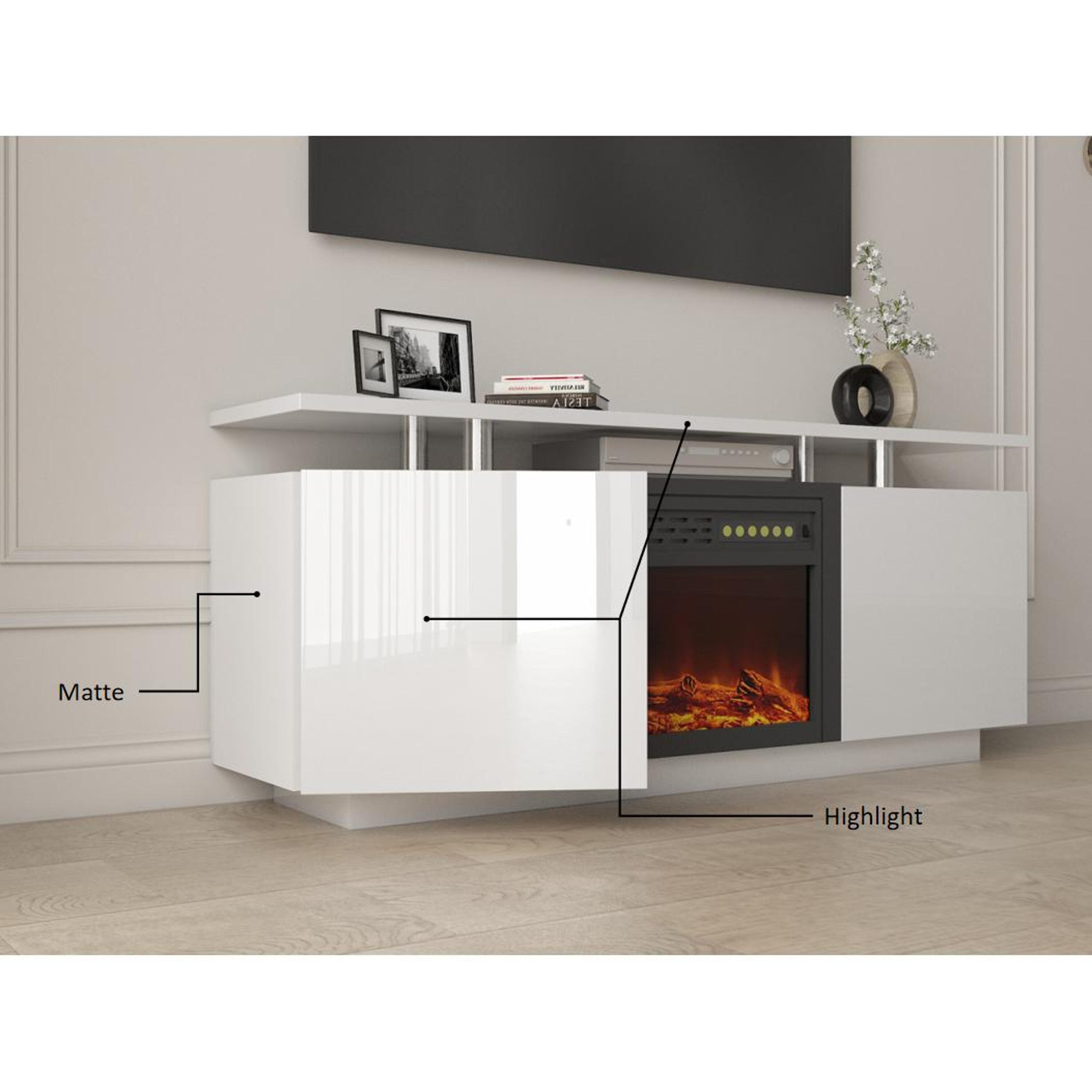 Bayfeve BF-1320S2-FP Electric-Fireplaces - View #11