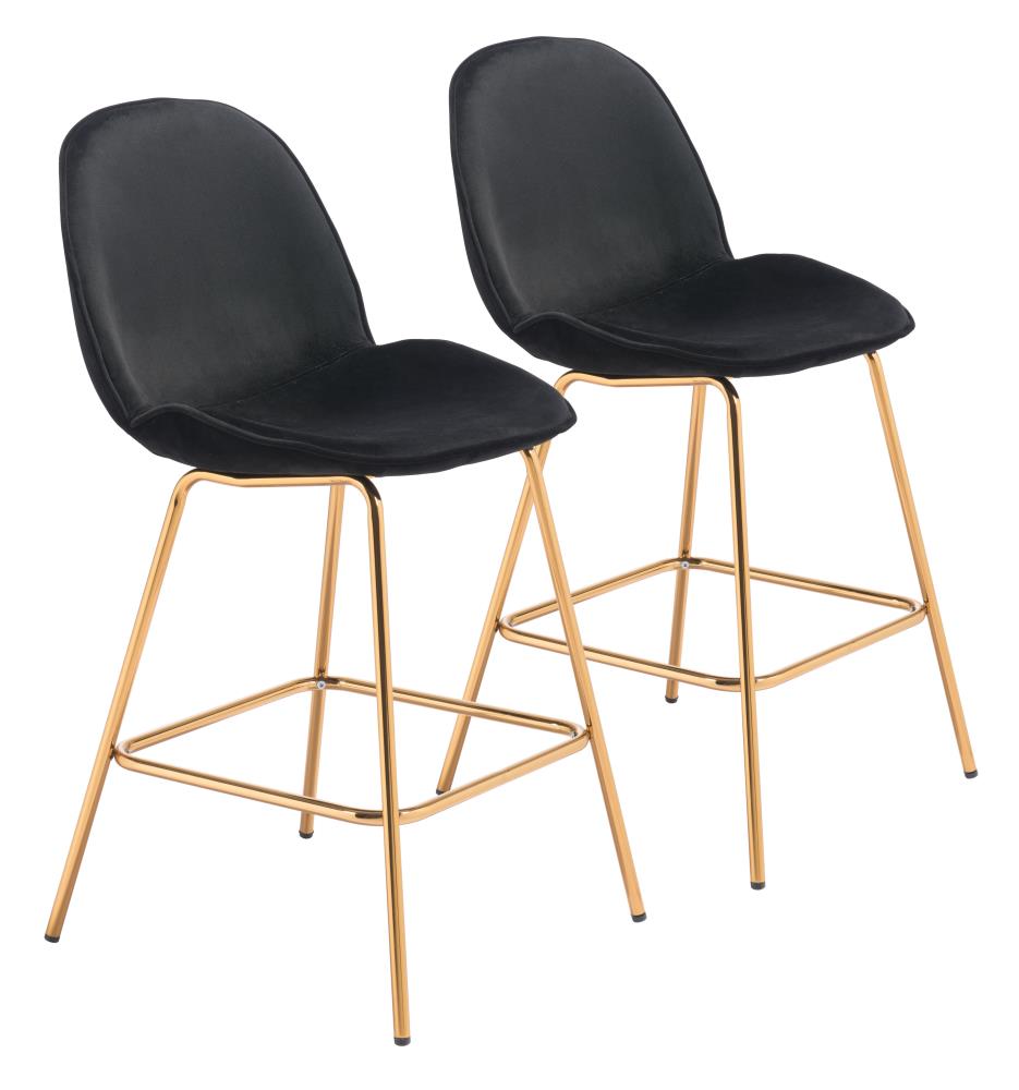 Siena black 2025 bar stool