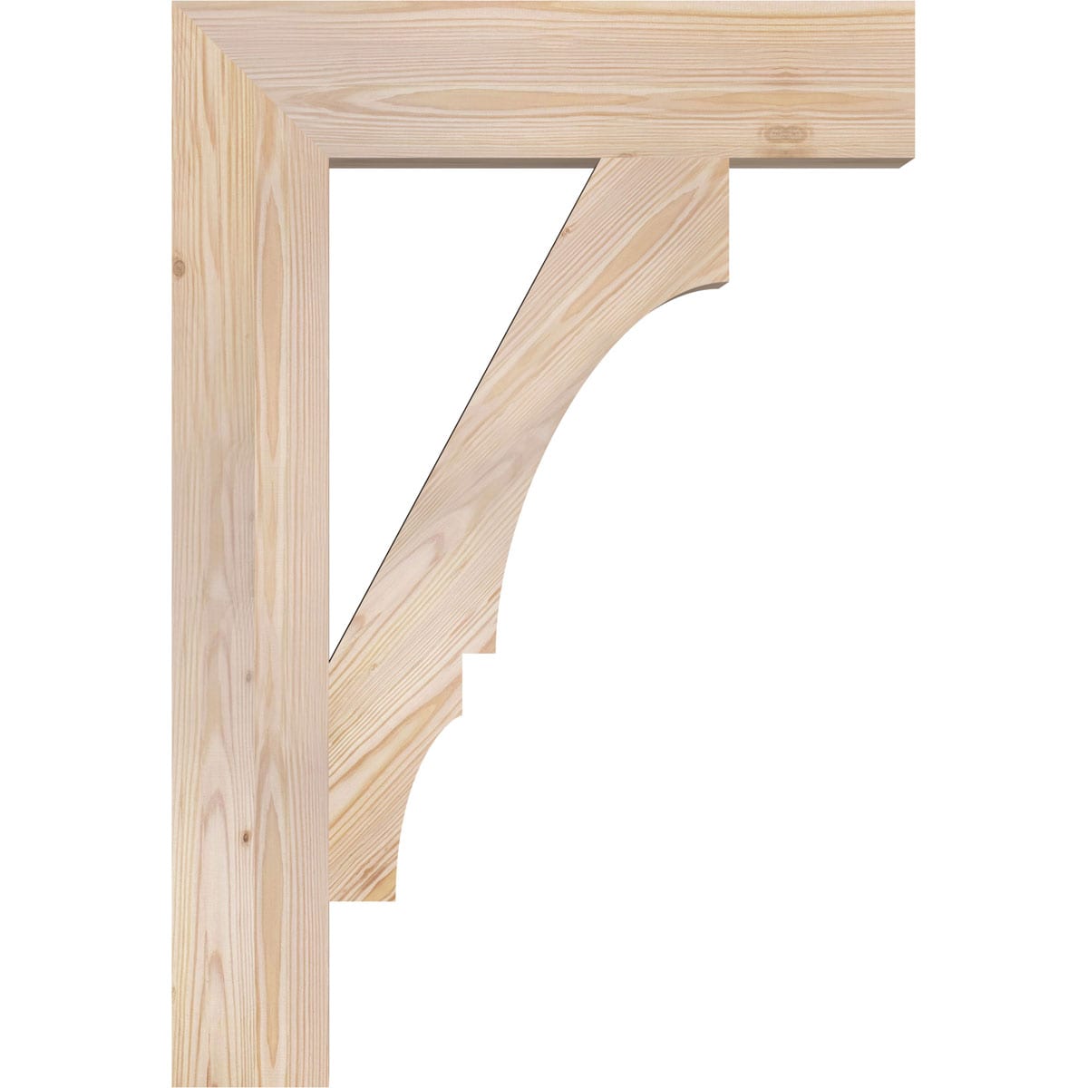 Ekena Millwork BKT06X26X38BOA05SDF Exterior-Brackets-Braces - View #3