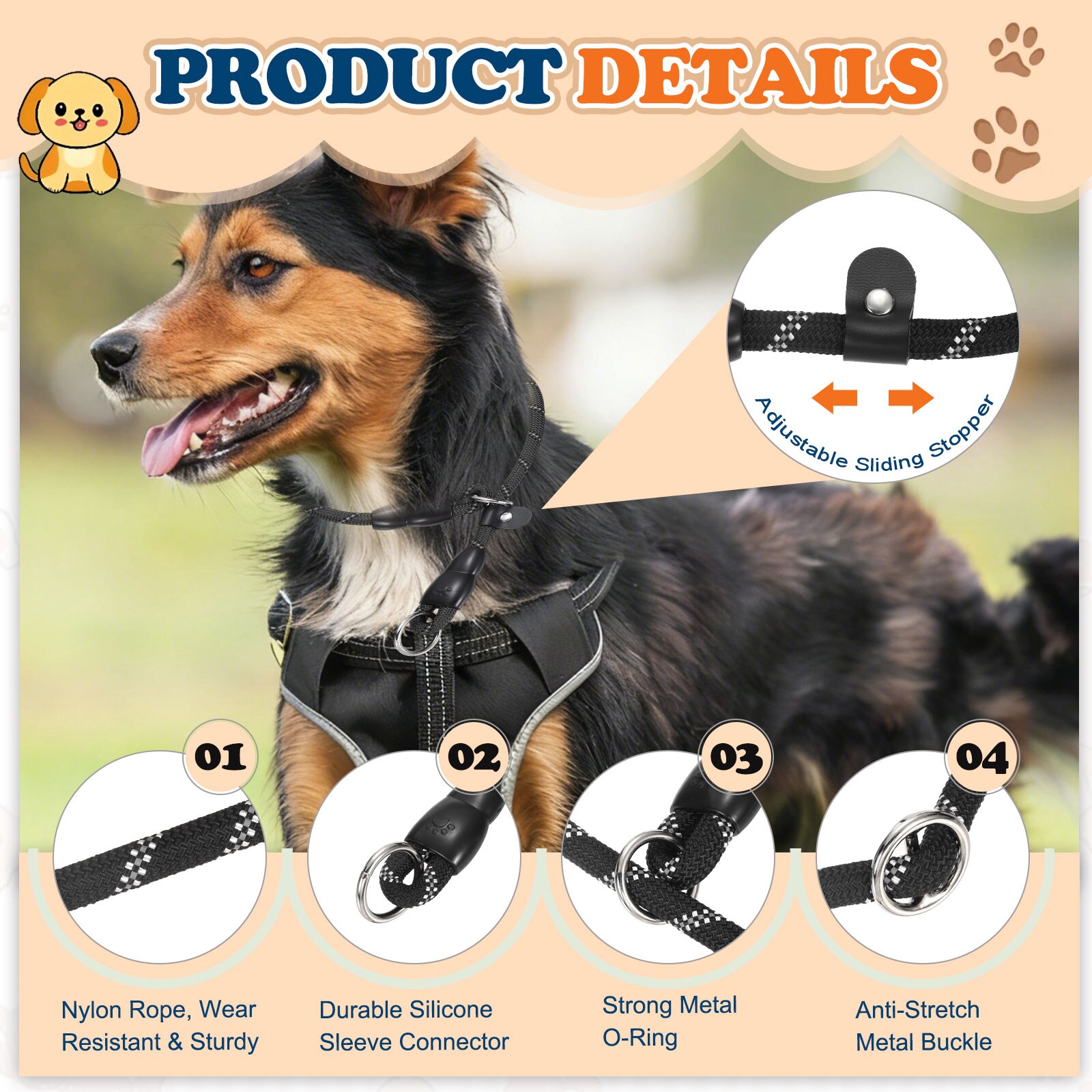 Unique Bargains S26041401UX5100 Dog-Collars-Harnesses - View #3
