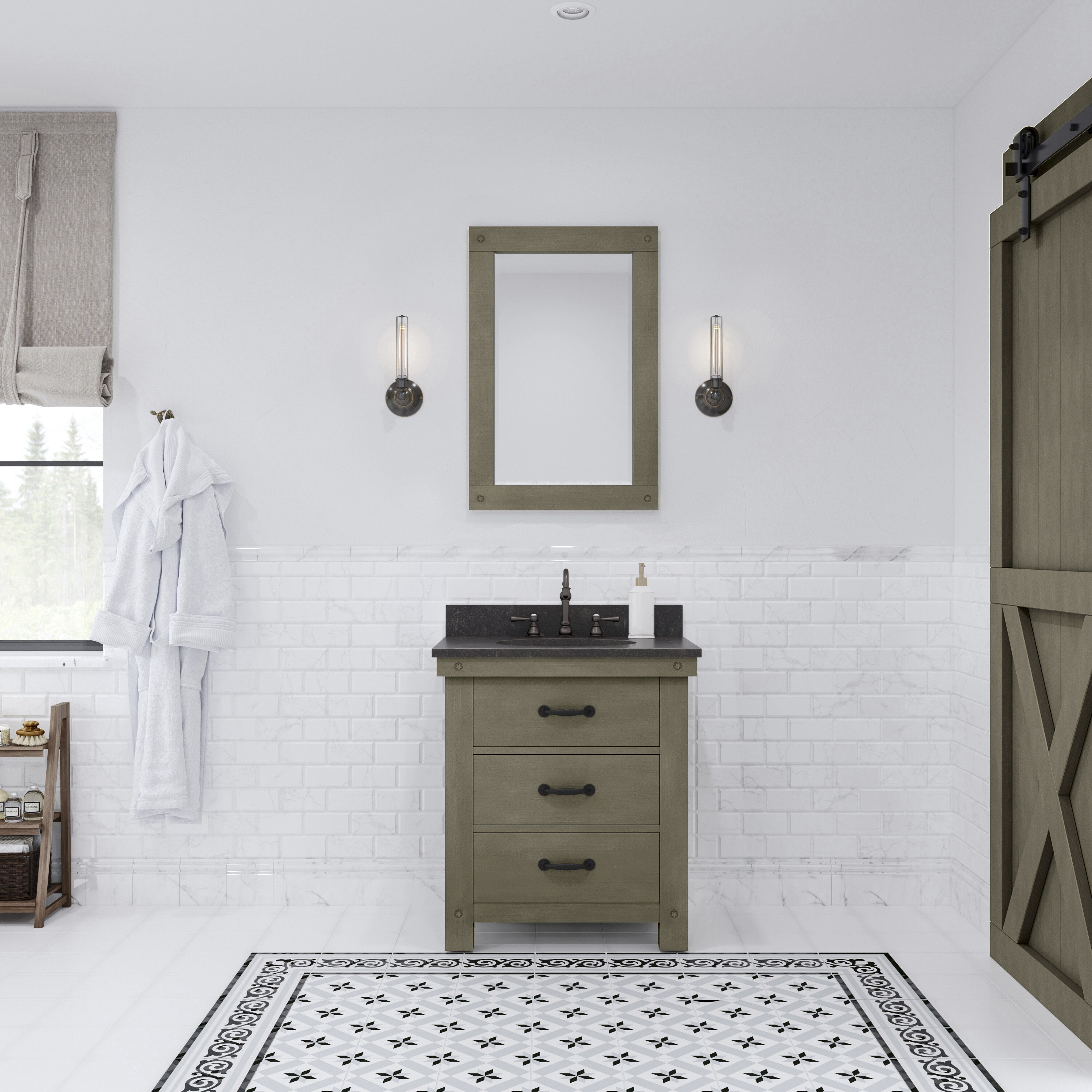 Water Creation VAB030BLGG00 Bath-Vanity-Combo - View #7