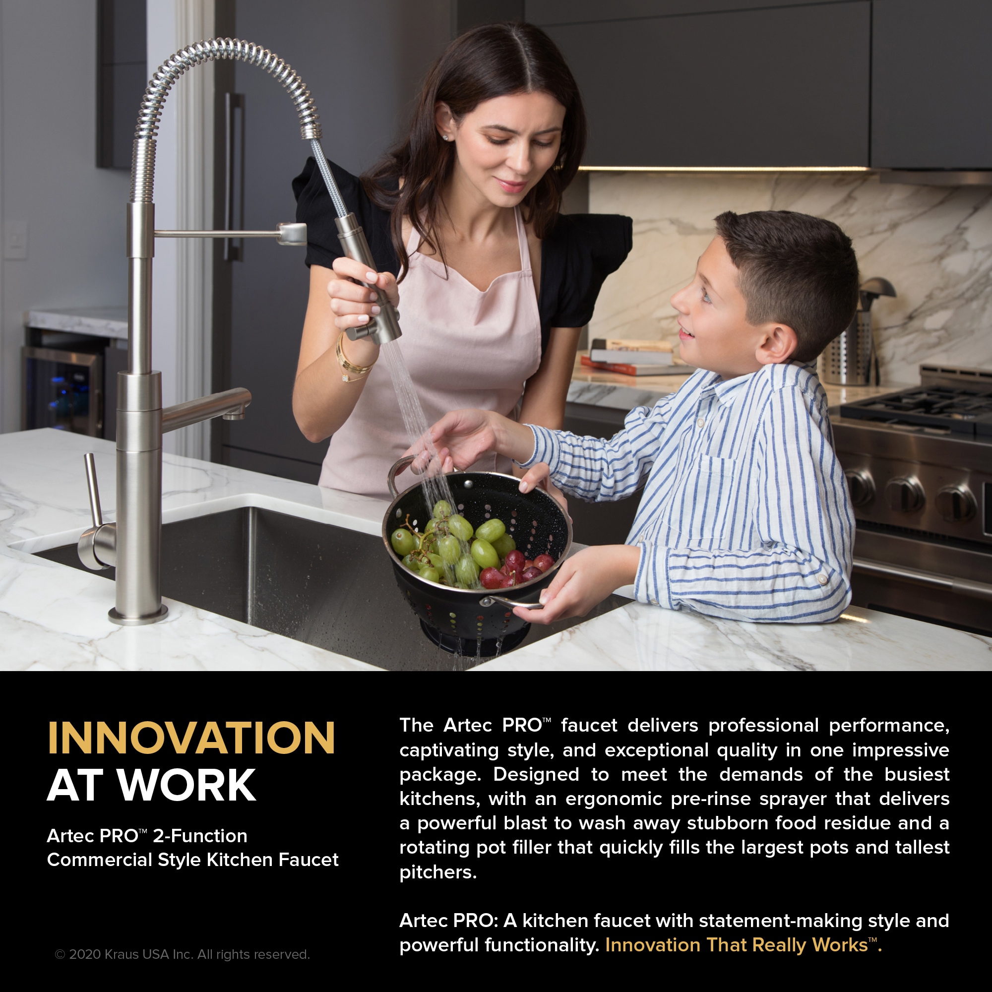 Kraus KPF-1603SFACB Kitchen-Faucets - View #4