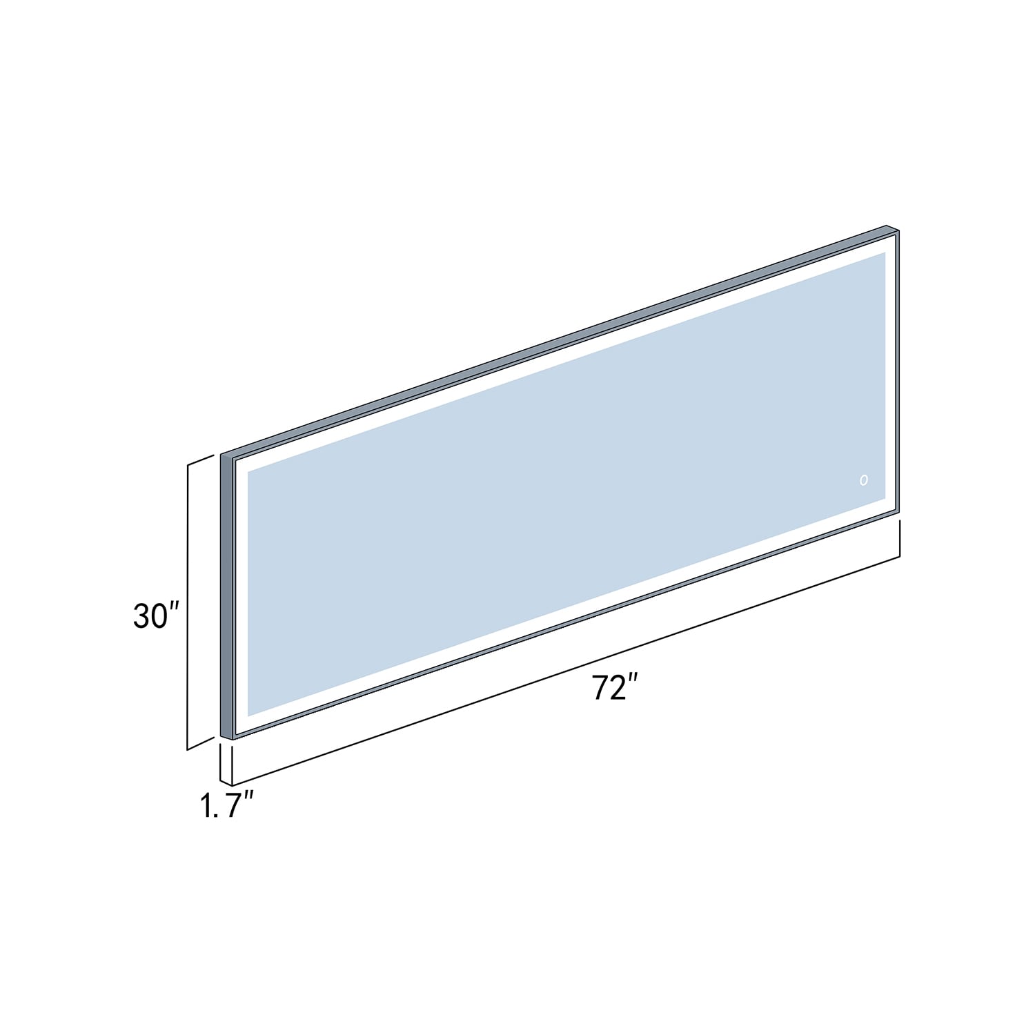 Vinnova 814072R-LED-GF Framed-Bath-Mirrors - View #14