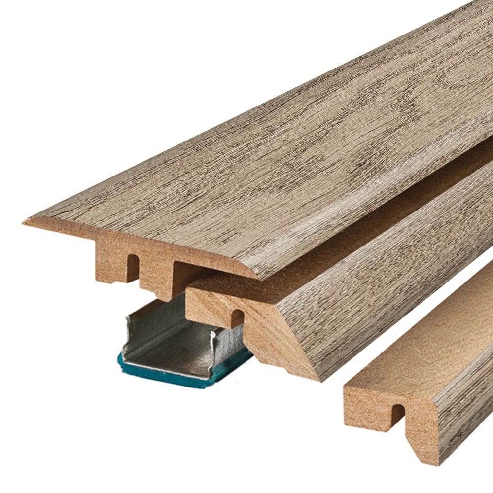 Project Source MG002031 Osten 0.75-in T x 2.37-in W x 78.7-in L Laminate wood Multi-purpose Floor Moulding