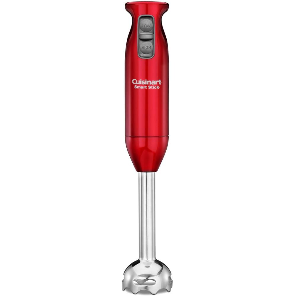 Cuisinart Metallic Red CSB-75MR Smart Stick 2-Speed 200-watt Immersion Hand Blender 14 