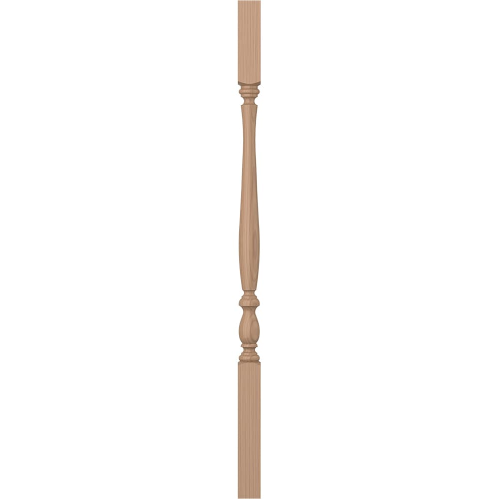 L.J. Smith Stair Systems LJP-2905-P 38 38-in x 1.75-in Unfinished Poplar Square Top Stair Baluster