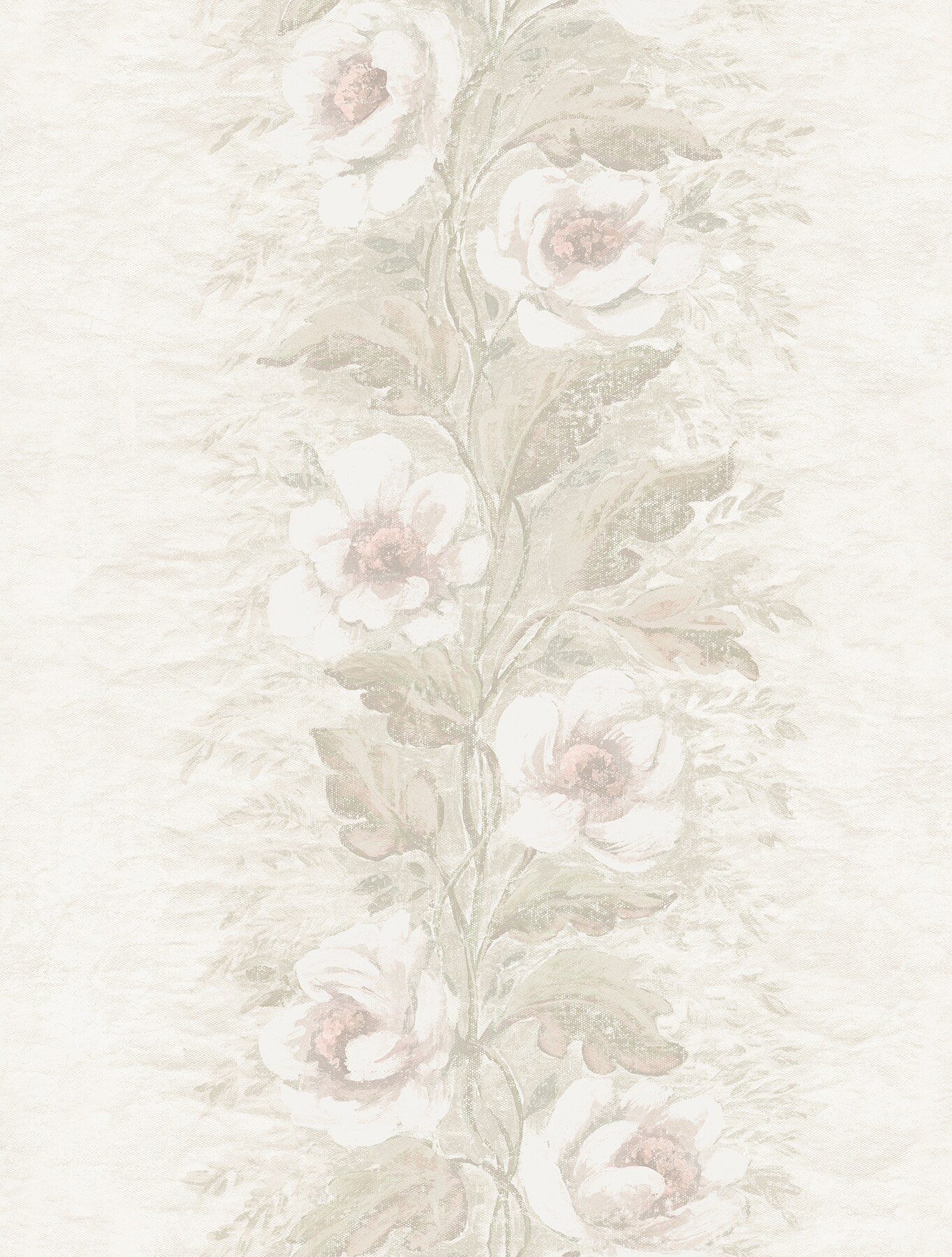 A-Street Prints AST4068 Zio and Sons 56.4-Sq. Feet Pink Non-woven Floral Unpasted Wallpaper
