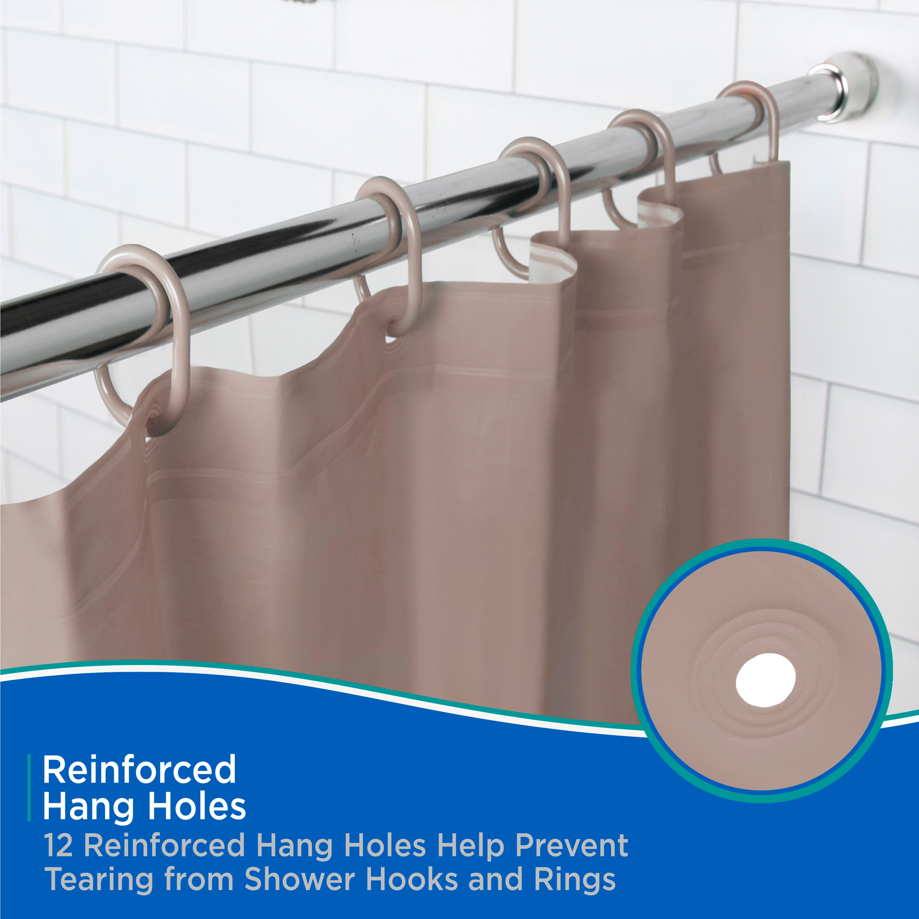 Kenney KN61754 Shower-Curtains-Liners - View #4
