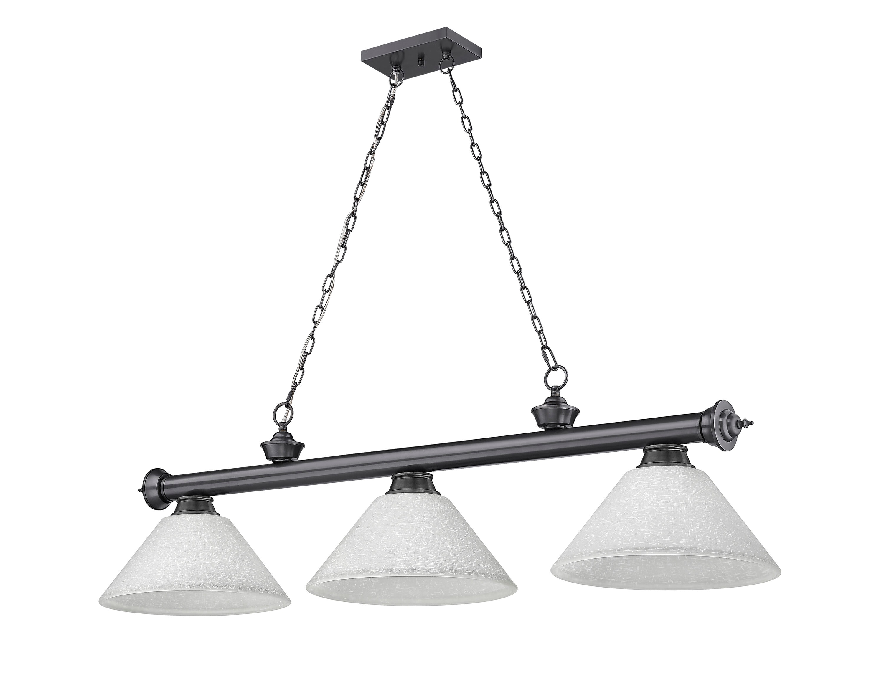 Z-Lite 2306-3BP-AWL14 Pool-Table-Lighting - View #5