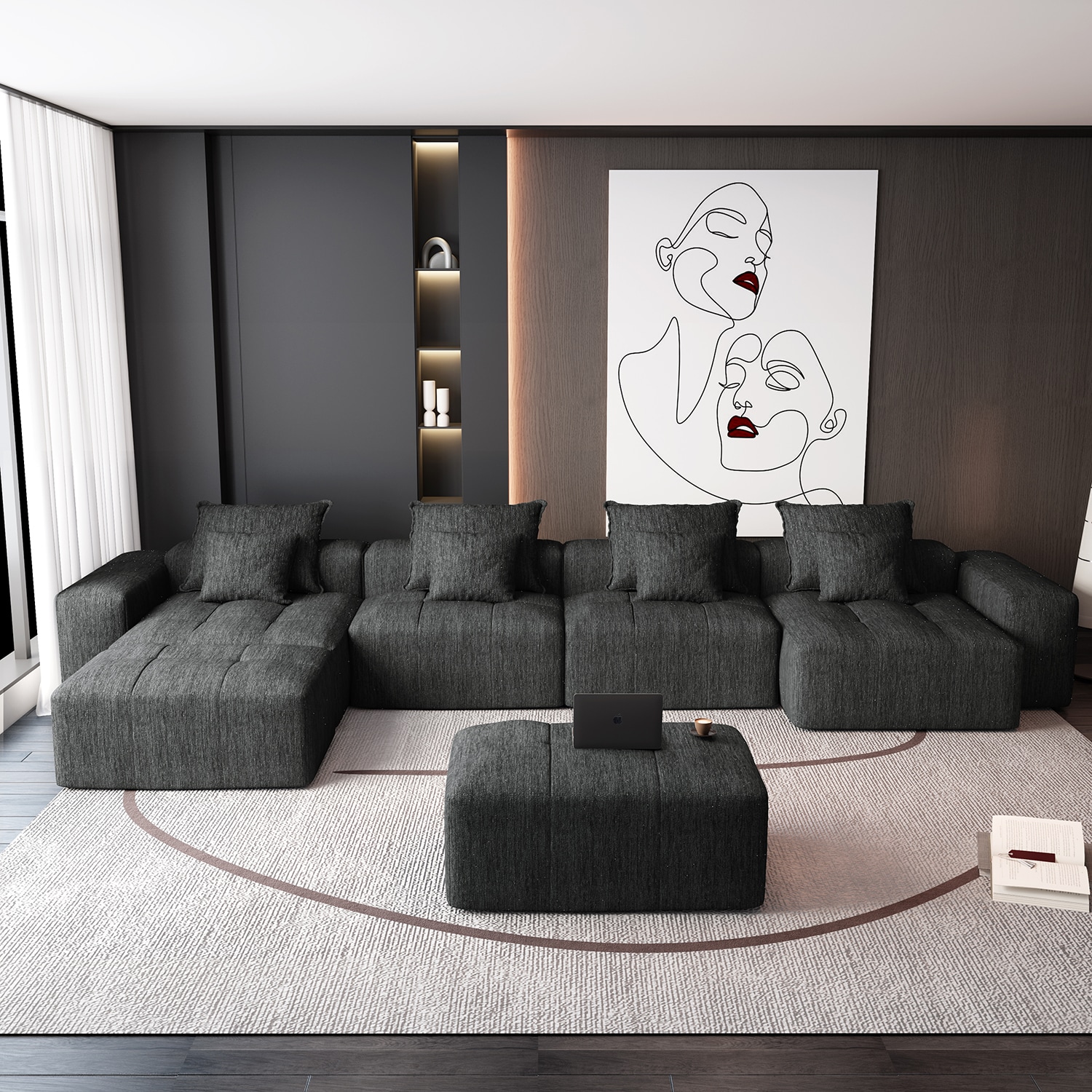 GZMR GZ-HH4S007 Sofas-Loveseats - View #4