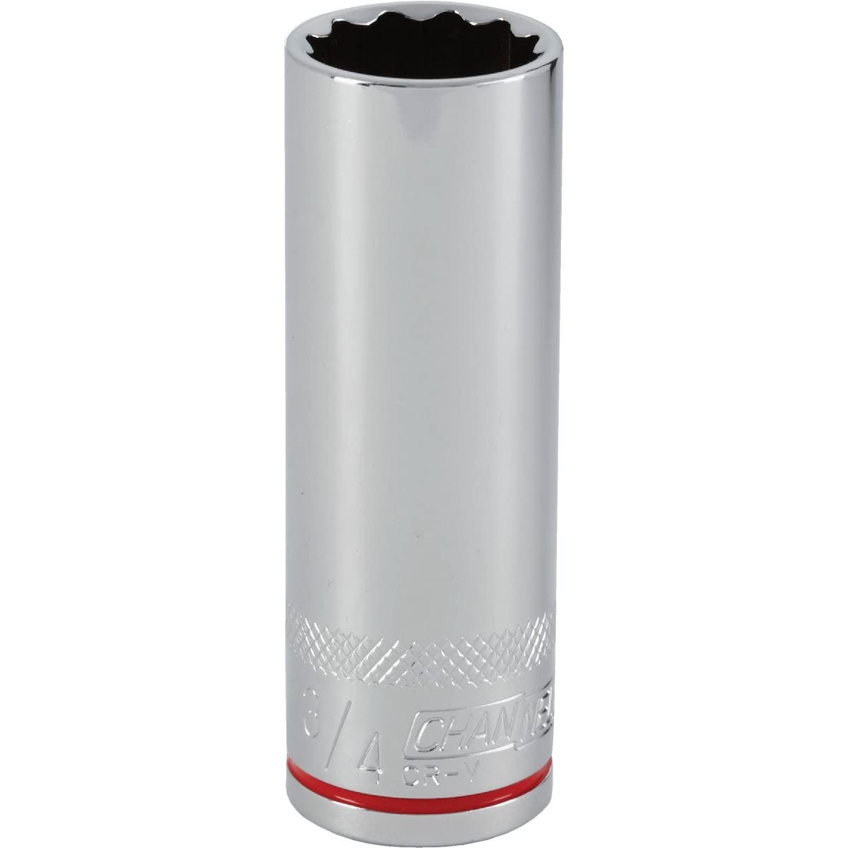 CHANNELLOCK  Deep Standard Socket 327257  Chrome Vanadium