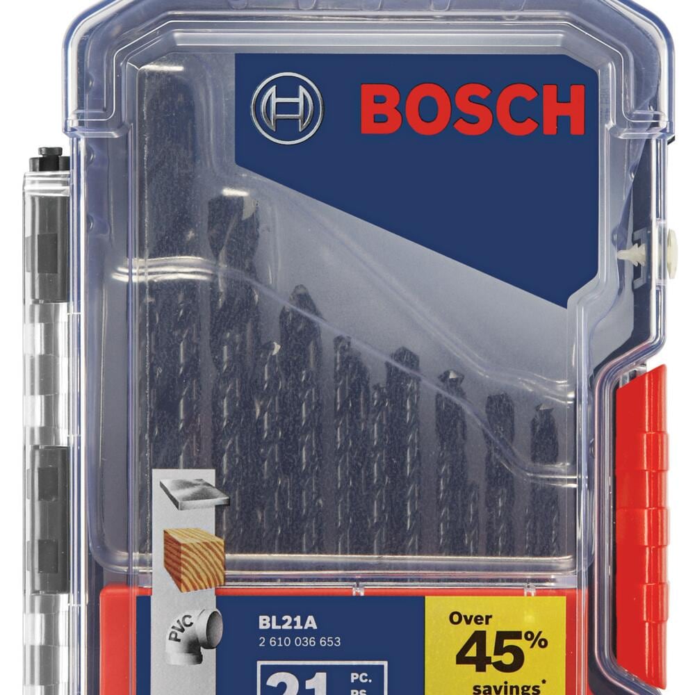 Bosch BL21A Metal-Twist-Drill-Bits - View #2