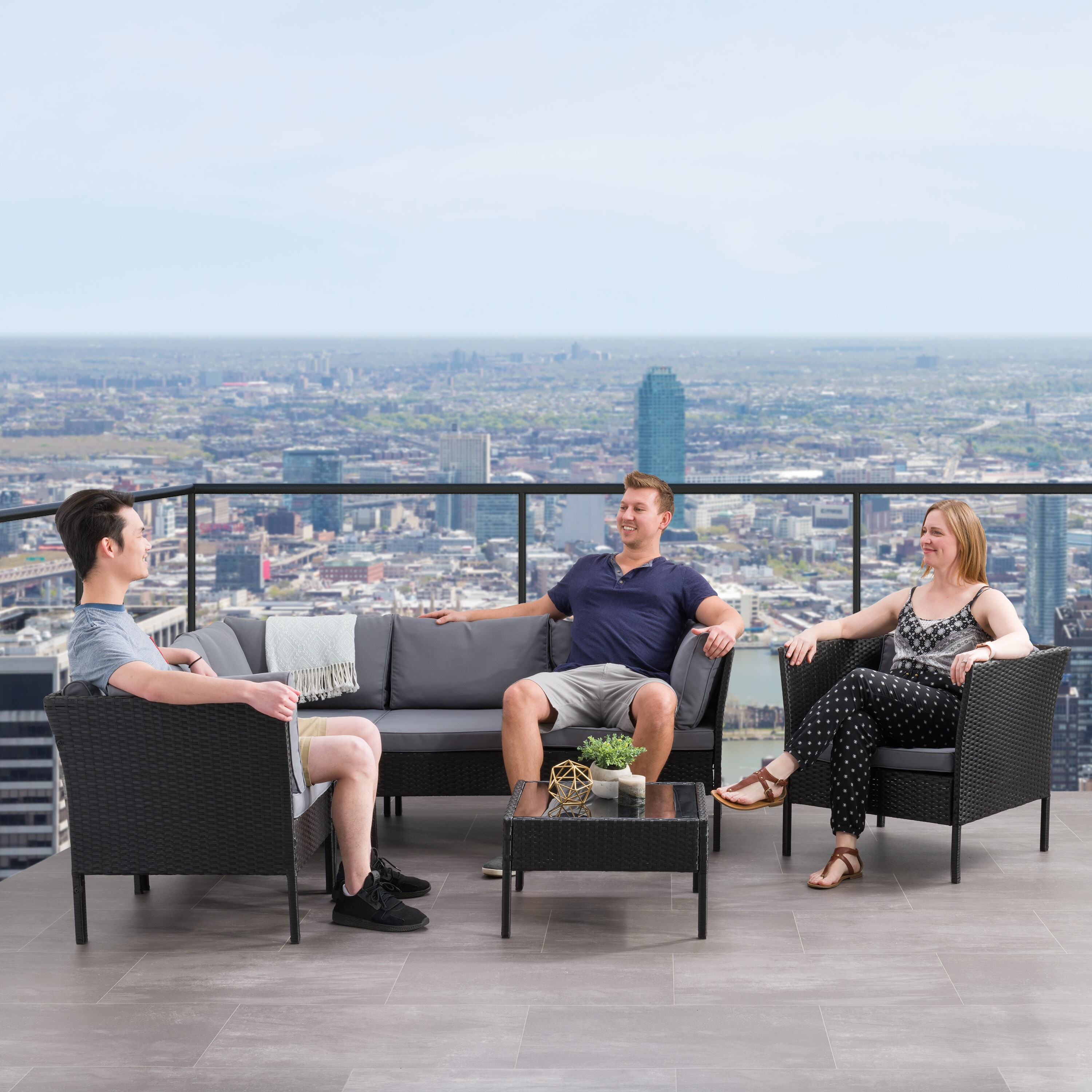 CorLiving PRK-600-Z1 Patio-Conversation-Sets - View #2