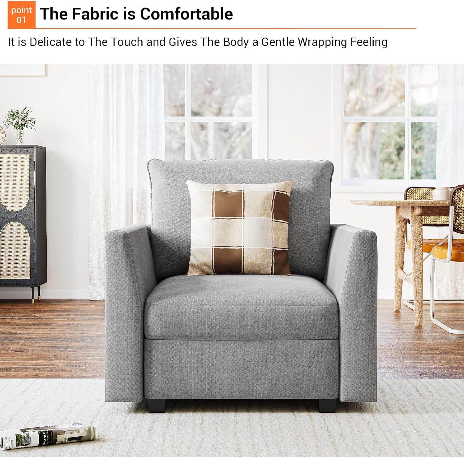 Der Rose LXL-PHO-10LP714V Sofas-Loveseats - View #5