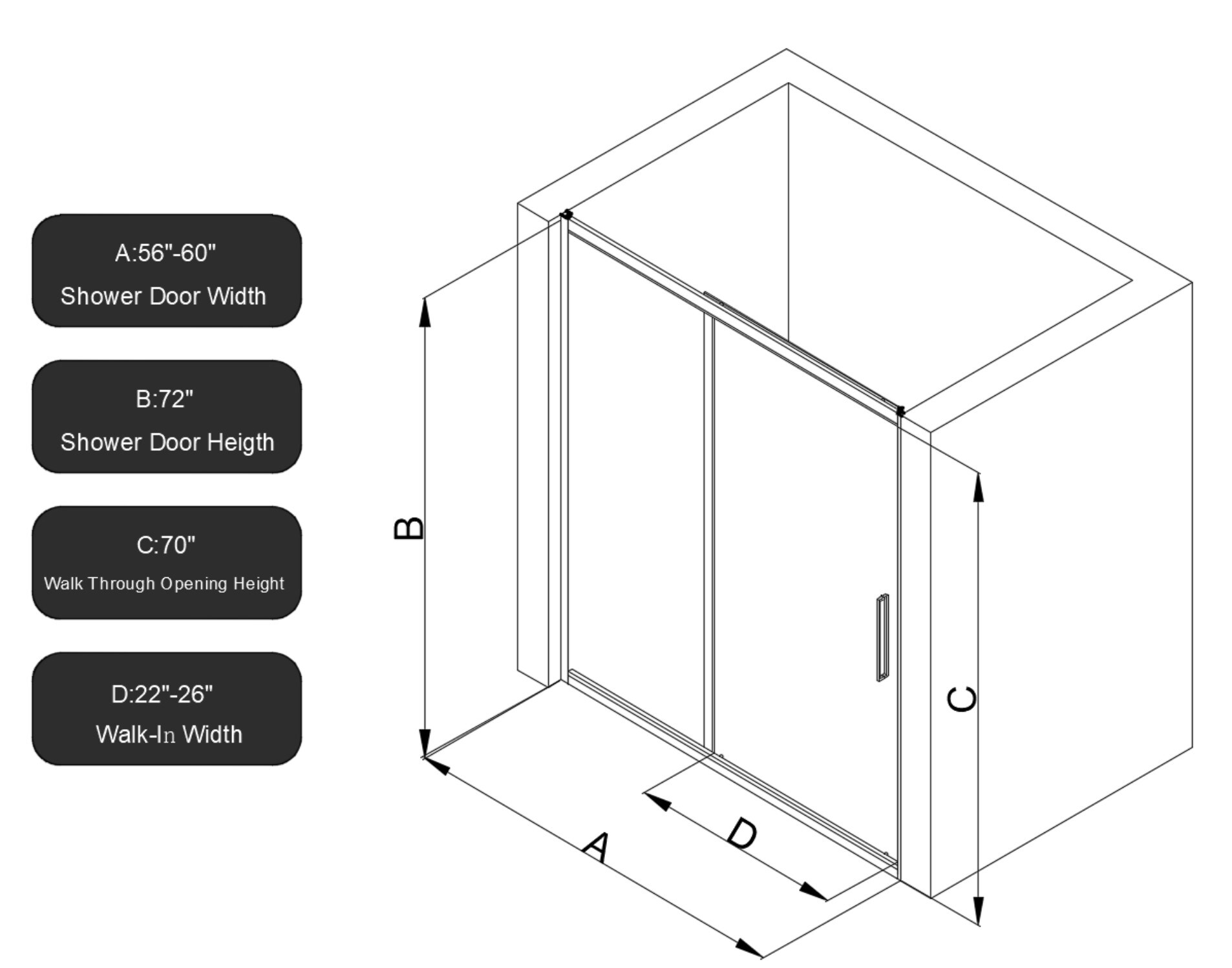 AAZJ JJC-W3776P351911 Shower-Doors - View #12