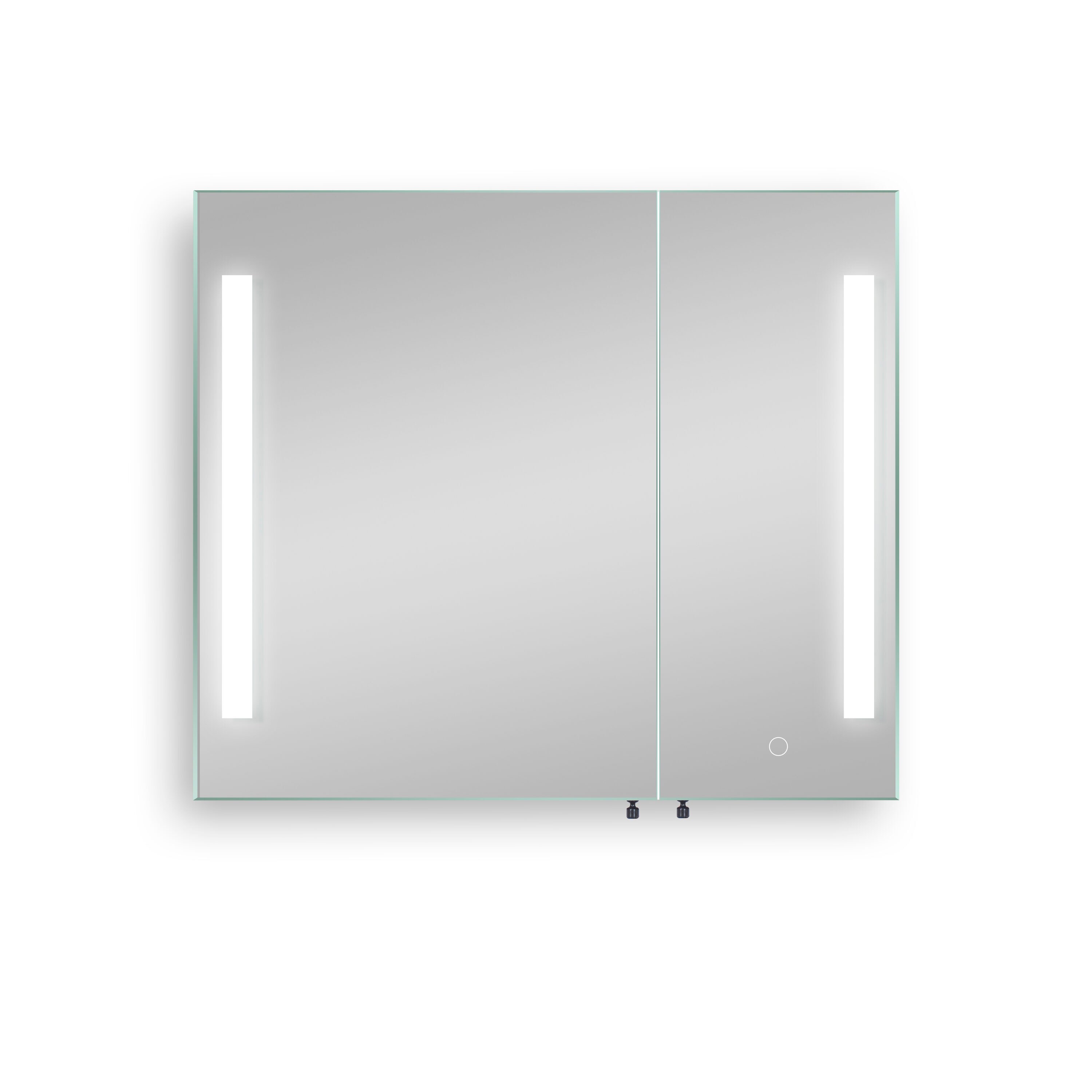NeuType 30-in W x 26-in H LED Anti-Fog Medicine Cabinet Mirror