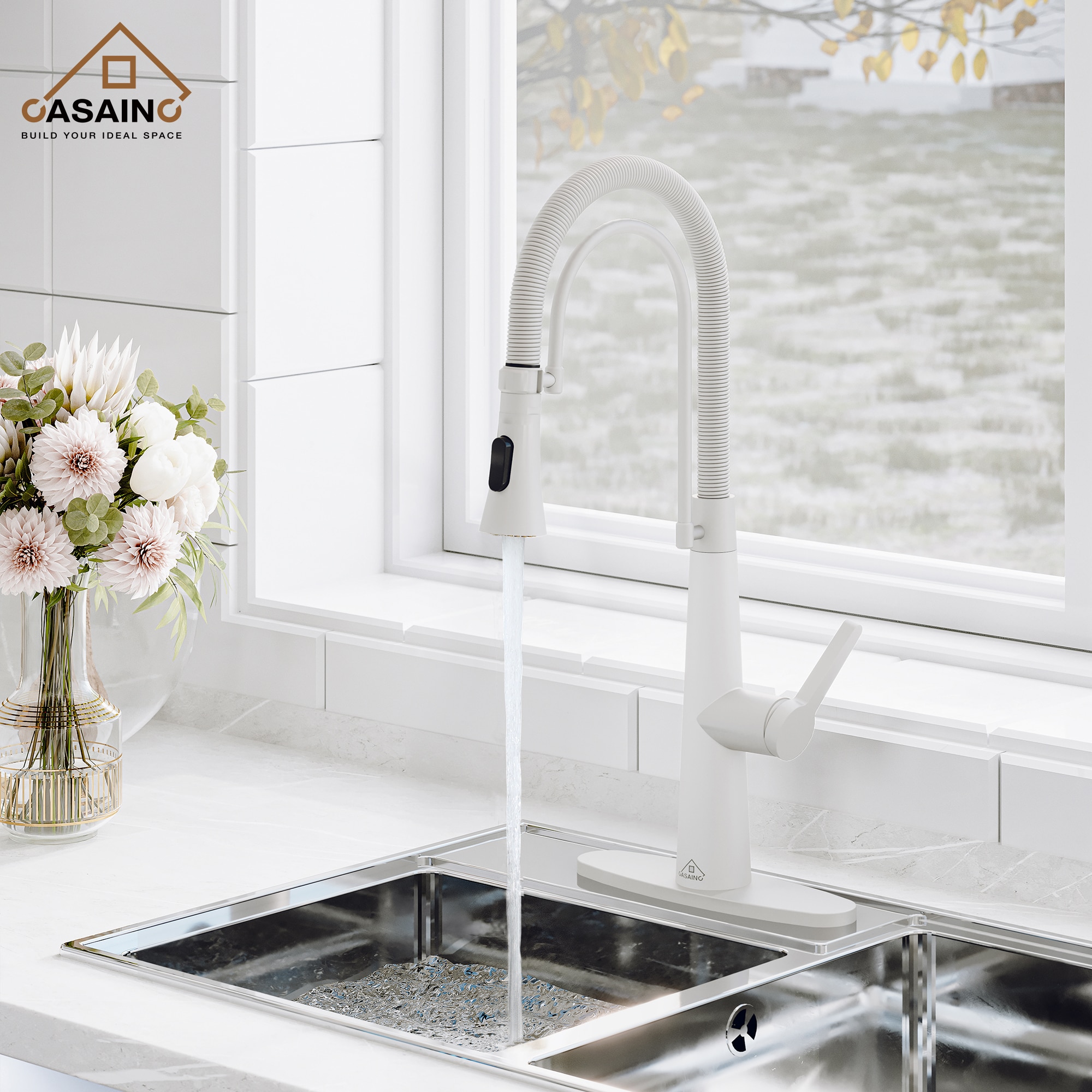 CASAINC CA-D0462-MW Kitchen-Faucets - View #2