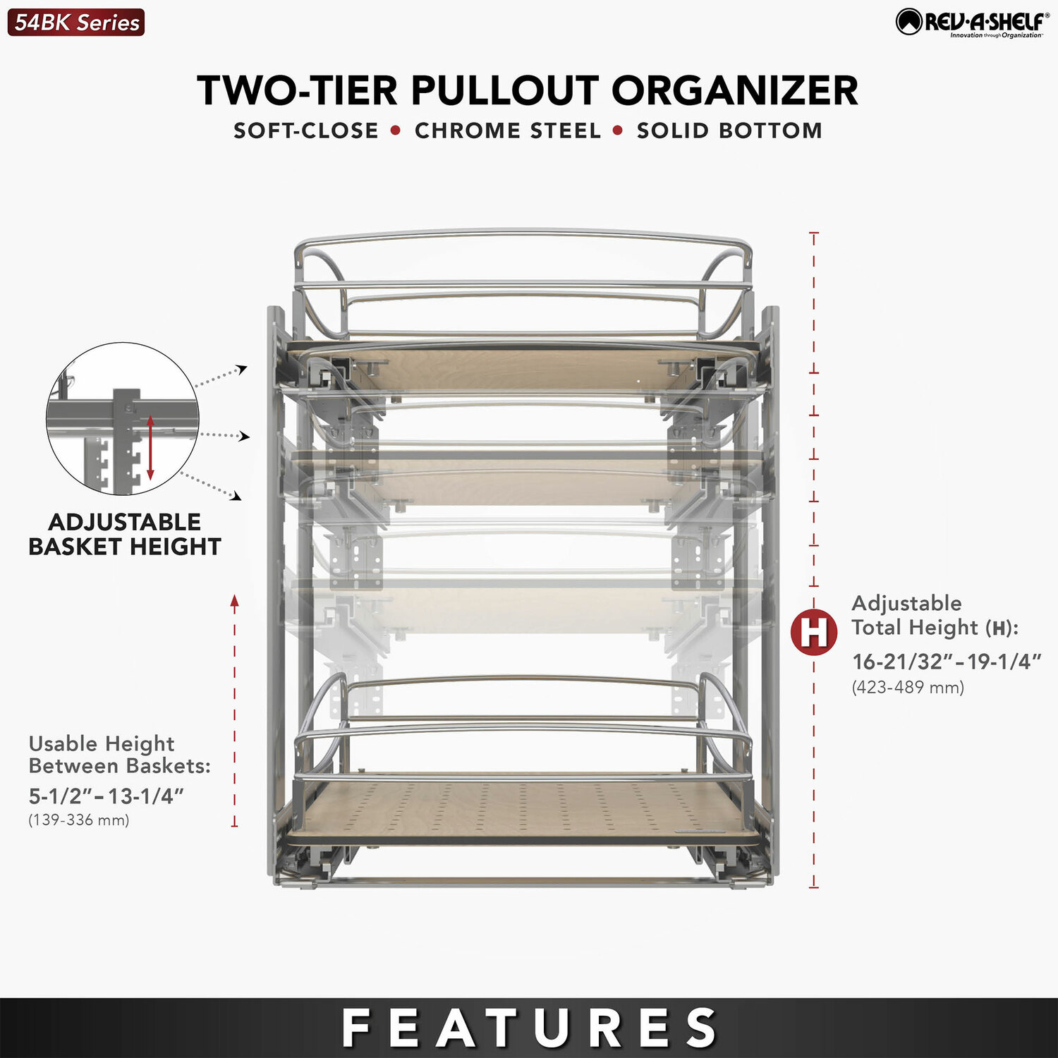 Rev-A-Shelf 397694 Pull-Out-Cabinet-Baskets - View #4