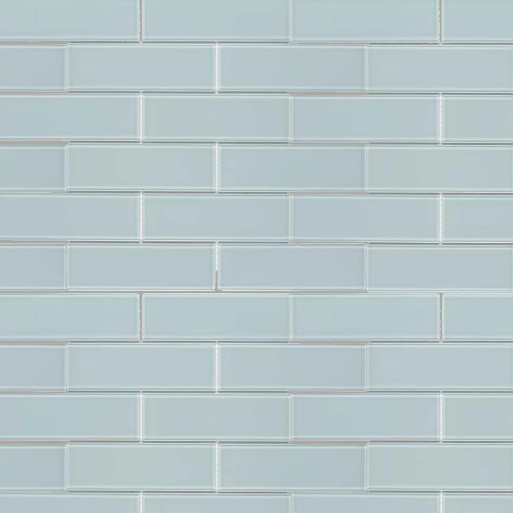 Skylight 12-in x 14-in Glossy Glass Brick Subway Wall Tile (14.52-sq. ft/ Carton) | - Elida Ceramica LW230131038