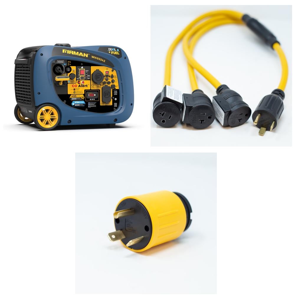 Firman  Whisper 4125-Watt Dual Fuel (Gasoline/Propane) Inverter Generator