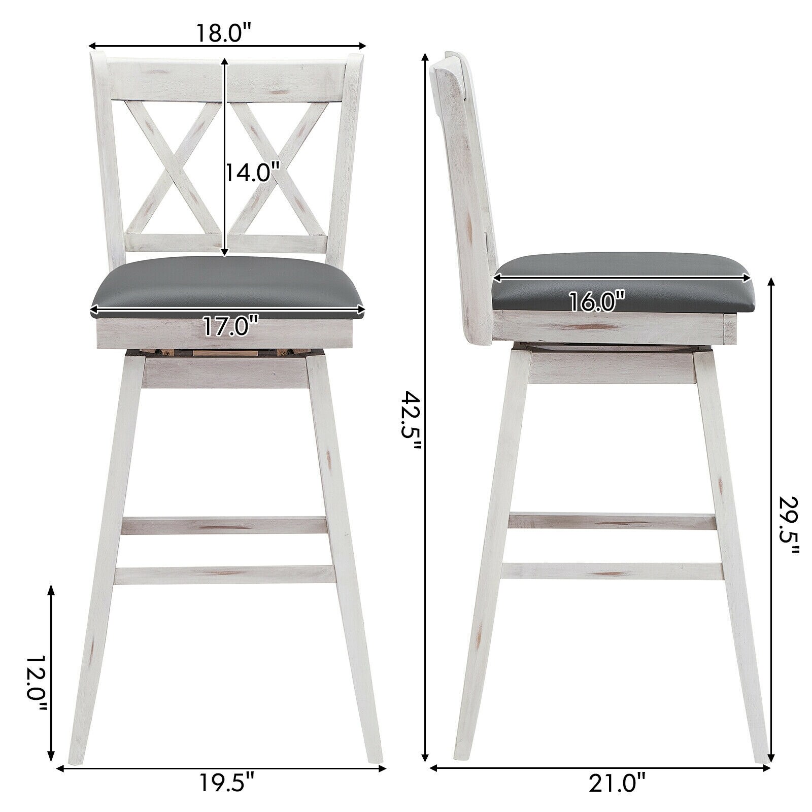 Ayelon SN57WH29107 stools - View #6