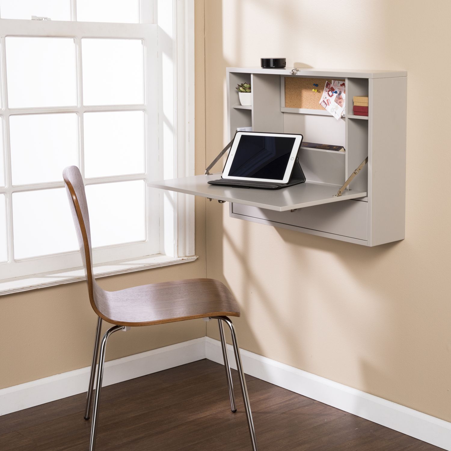 JASMODER B05979329 Stainless Steel Composite Base with Mdf Top Kitchen Island (6-in x 26-in x 20-in)