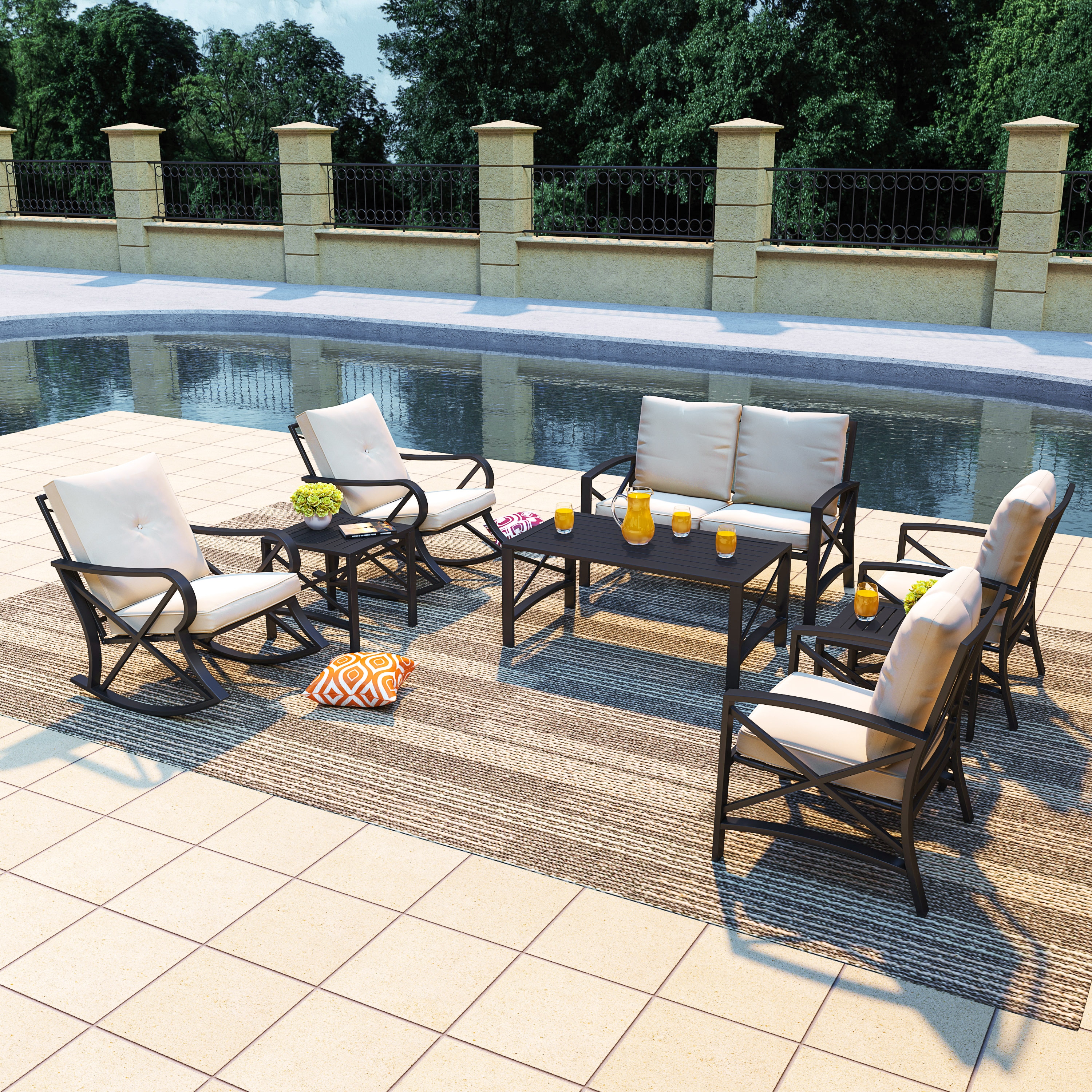 Top Home Space TP000-030-031-19-K Patio-Conversation-Sets - View #4