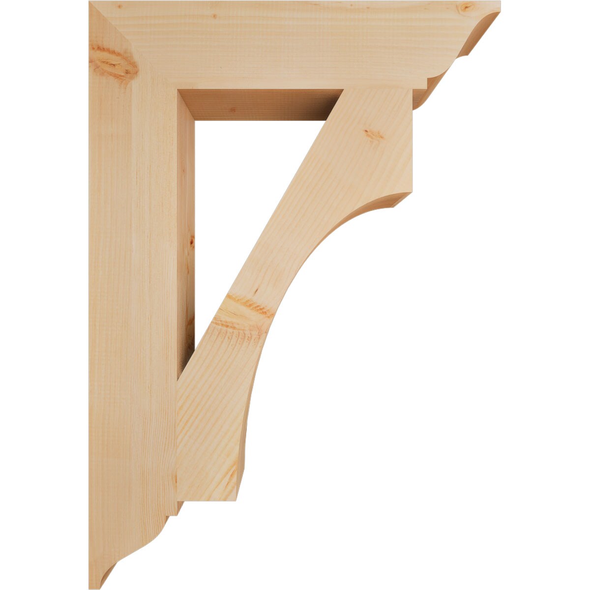 Ekena Millwork BKT06X28X40WTL01SDF Exterior-Brackets-Braces - View #3