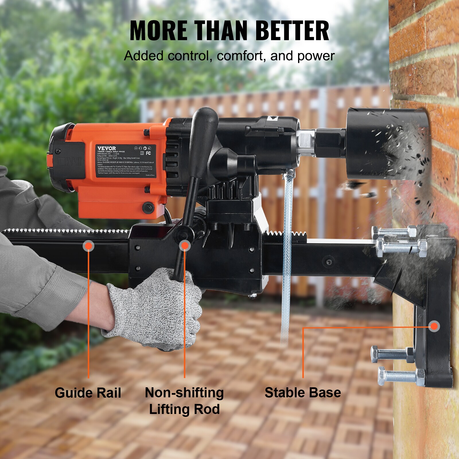 VEVOR LSJGSZKJY8425ZBUGV1 Cordless-Rotary-Hammers - View #7