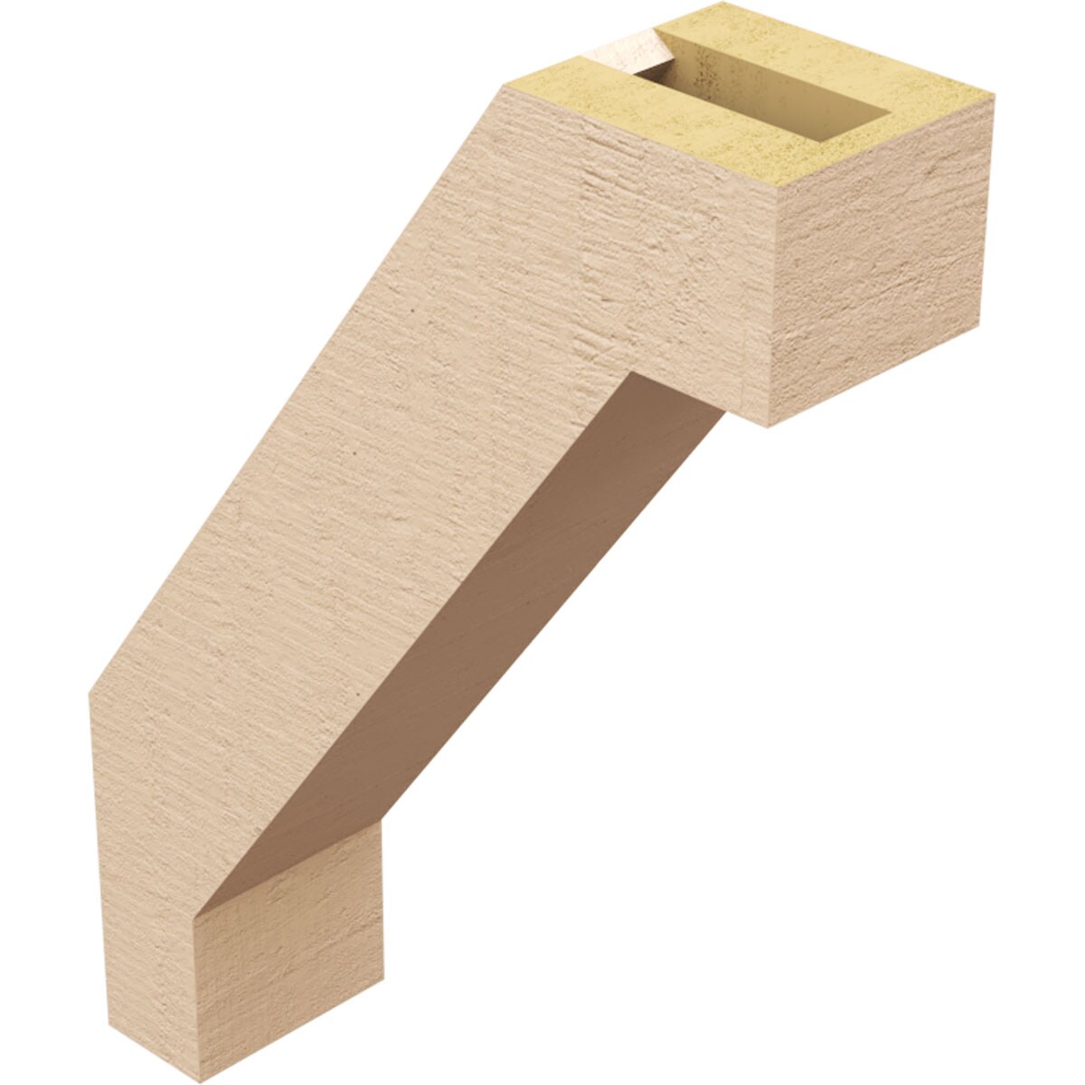 Ekena Millwork BRCUR03X10X14BURRCPR braces - View #6