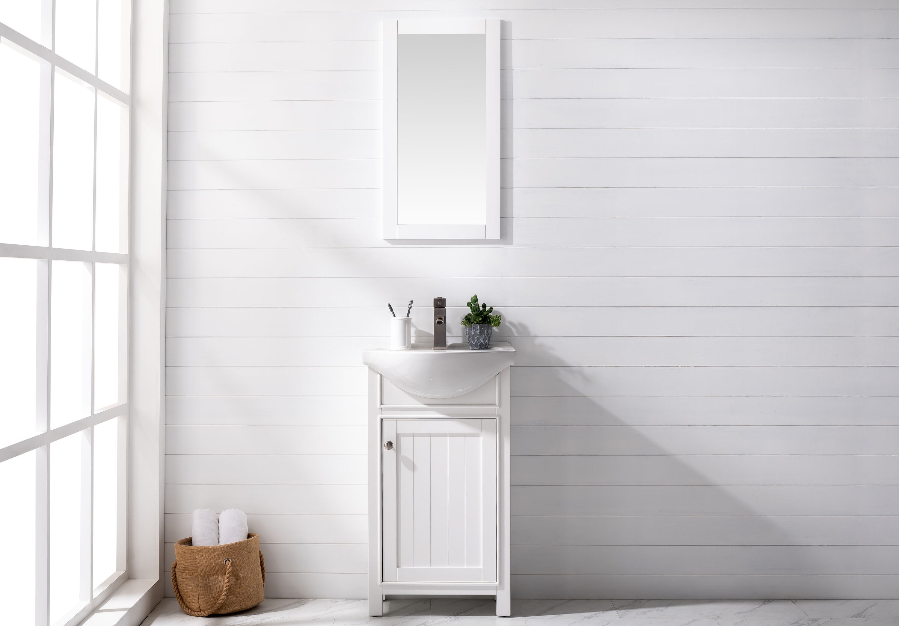 Design Element S05-20-WT Bath-Vanity-Combo - View #2