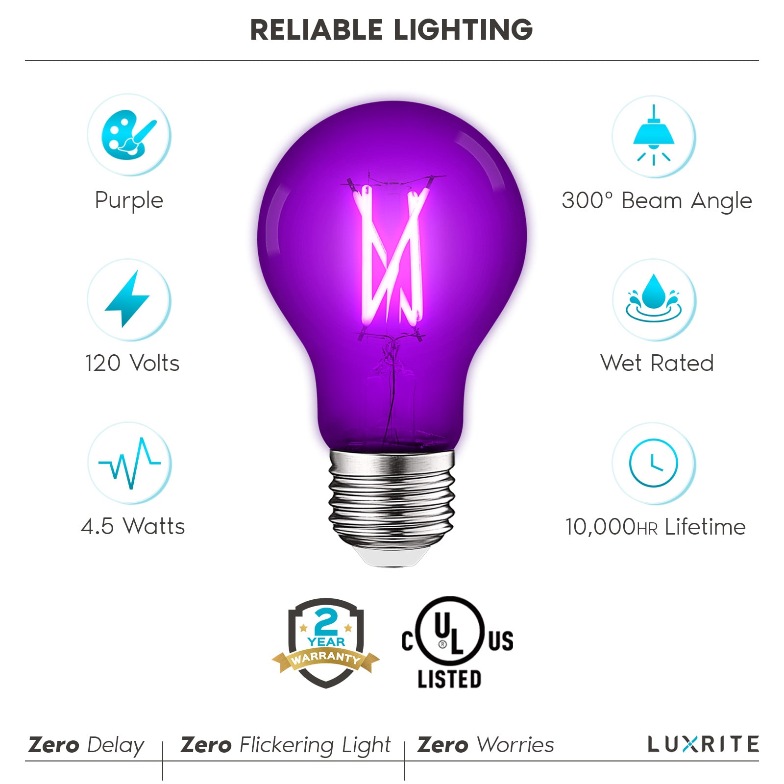 Luxrite LR21721-1PK Dec-Led-Light-Bulbs - View #5