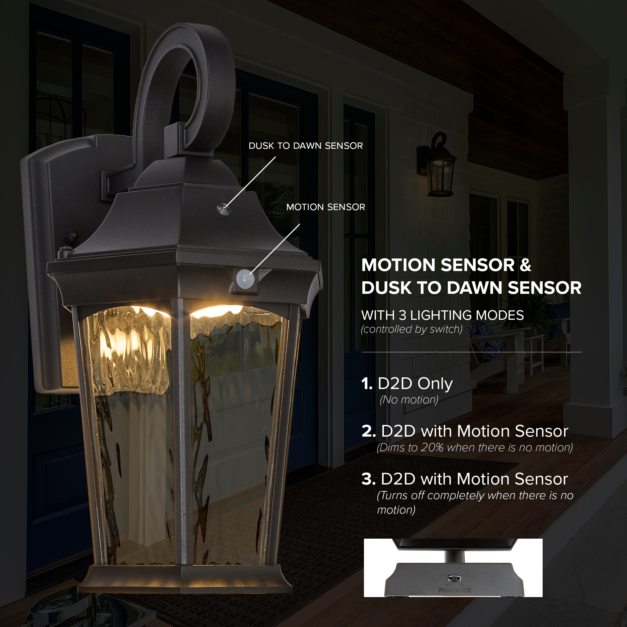 Maxxima MEL-12400W Outdoor-Wall-Lighting - View #7
