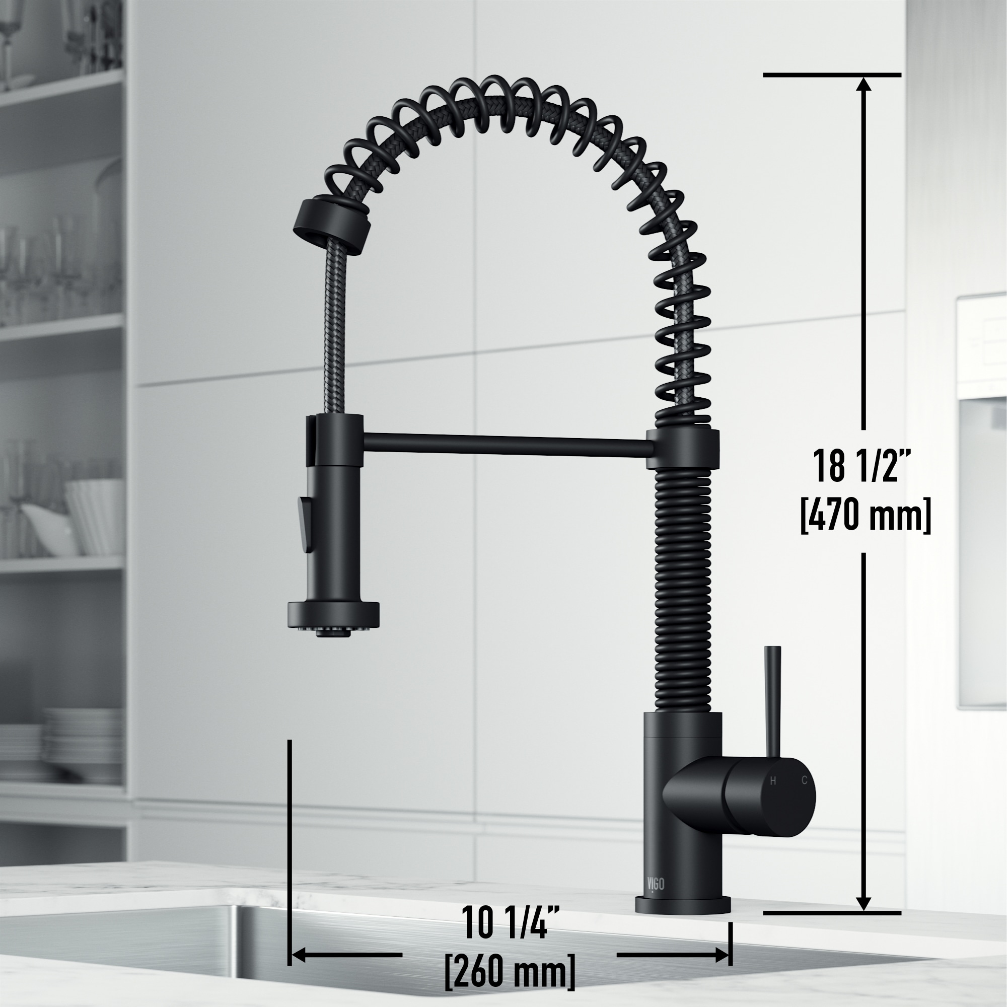 VIGO VG02001MB Kitchen-Faucets - View #5