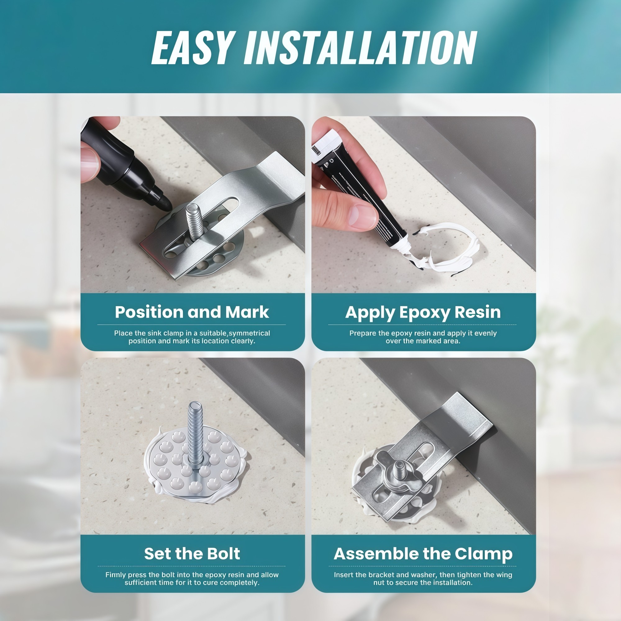 Numhew NHWILL2627 Kitchen-Sink-Accessory-Kits - View #3