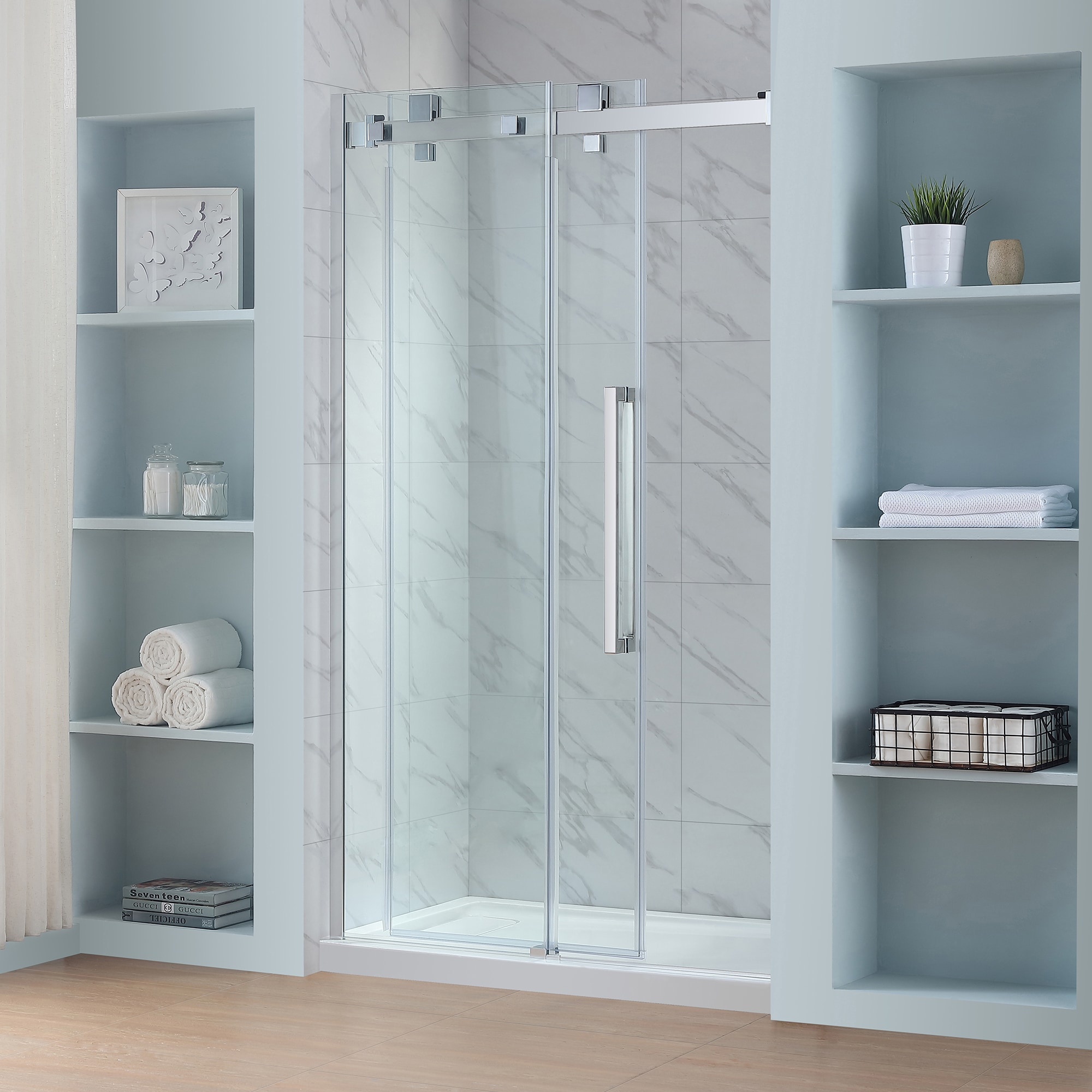 OVE Decors 15SKC-GLEN48-CHR Alcove-Shower-Kit - View #4
