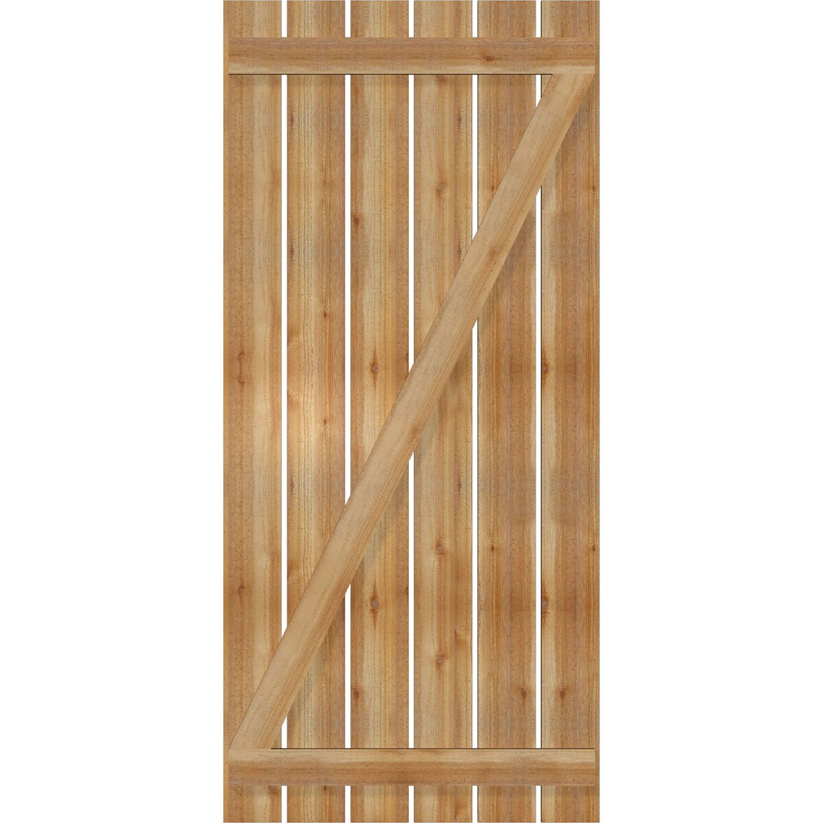 Ekena Millwork RBS06Z35X076RWR Exterior-Shutters - View #5
