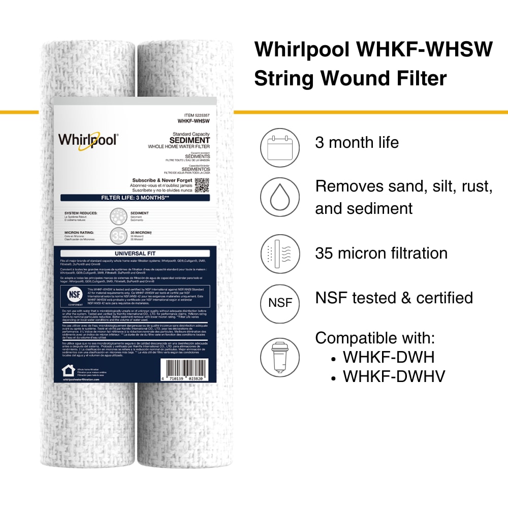 Whirlpool WHKF-WHSW Replacement-Water-Filters-Cartridges - View #2