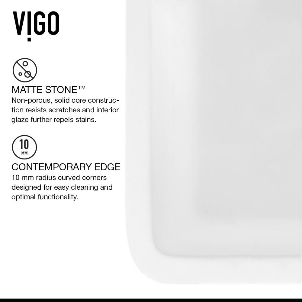 VIGO VGRA2418SF Kitchen-Sinks - View #7