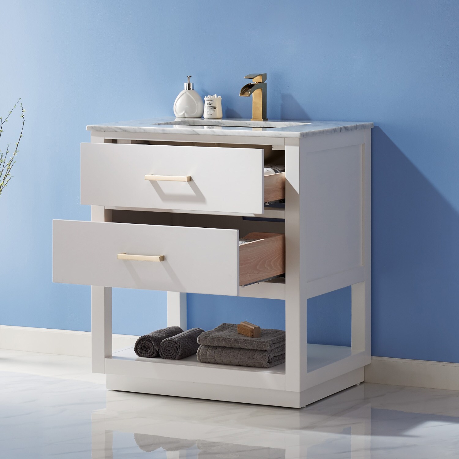 Altair 532030-WH-CA-NM Bath-Vanity-Combo - View #7