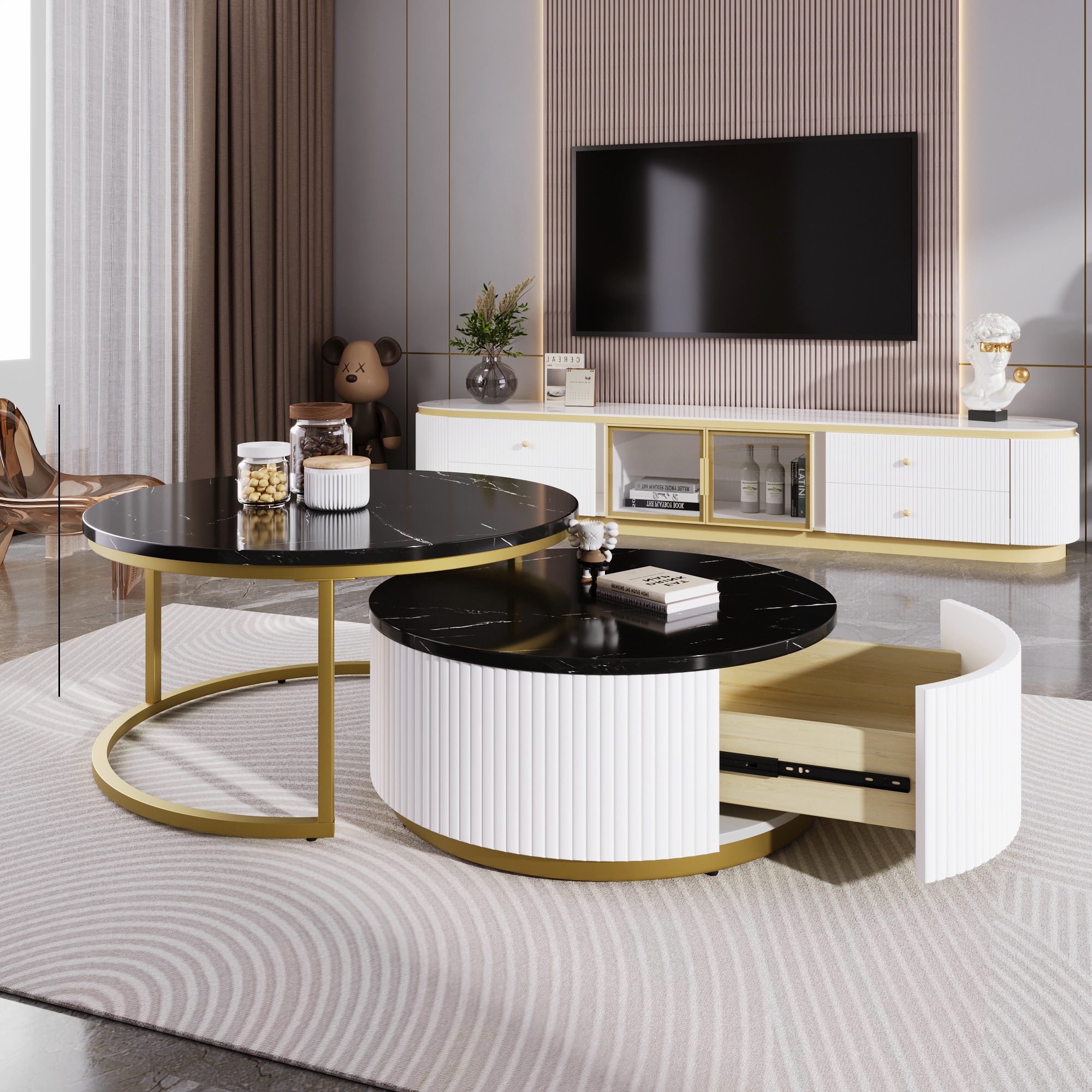 ModernLuxe L3P-N735P254992B Coffee-Tables - View #4