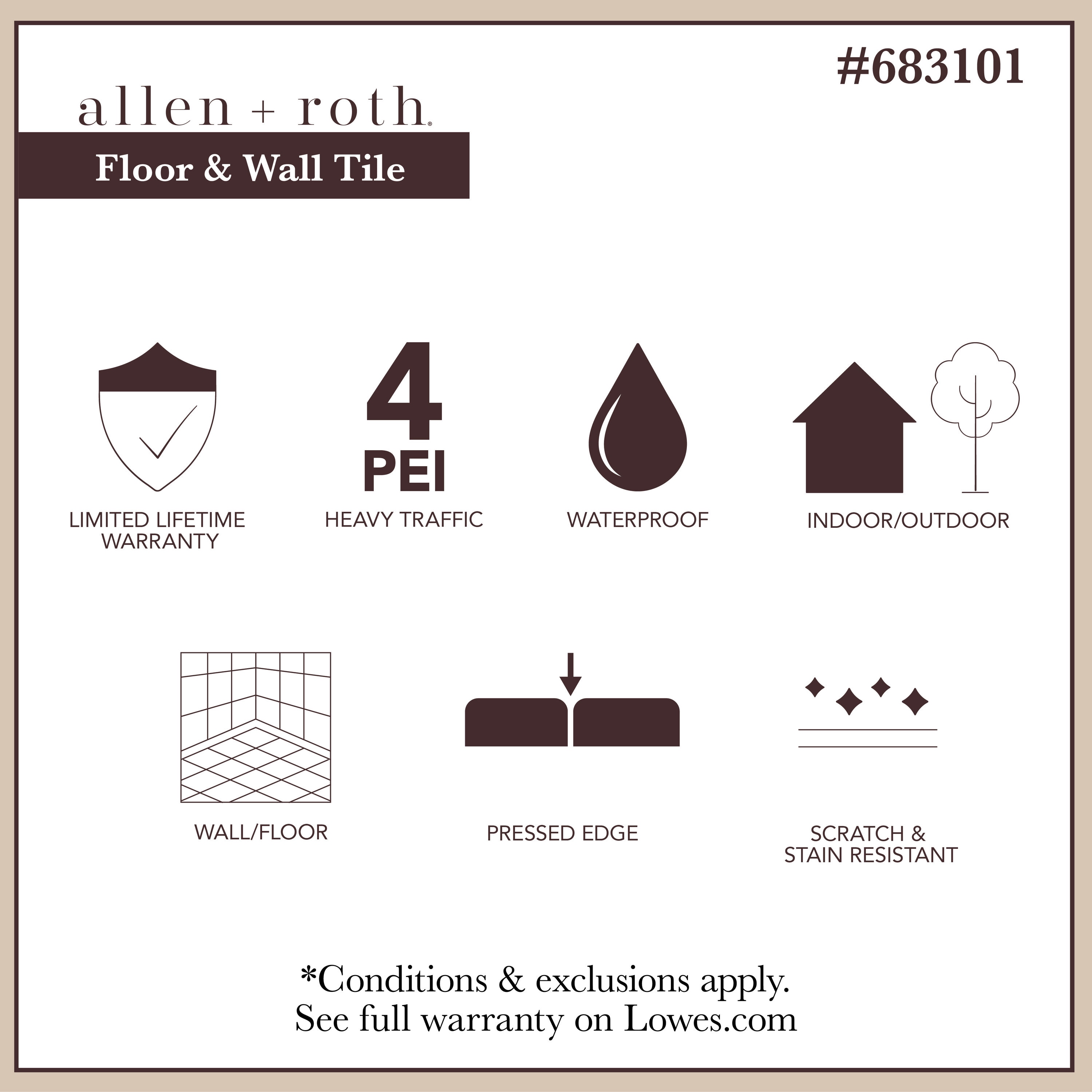 allen + roth 0683101 Ceramic-Tile - View #3