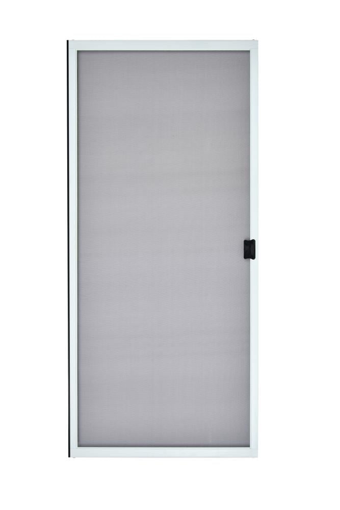 Grisham 36 In X 80 White Steel Frame, Replace Screen On Sliding Patio Door