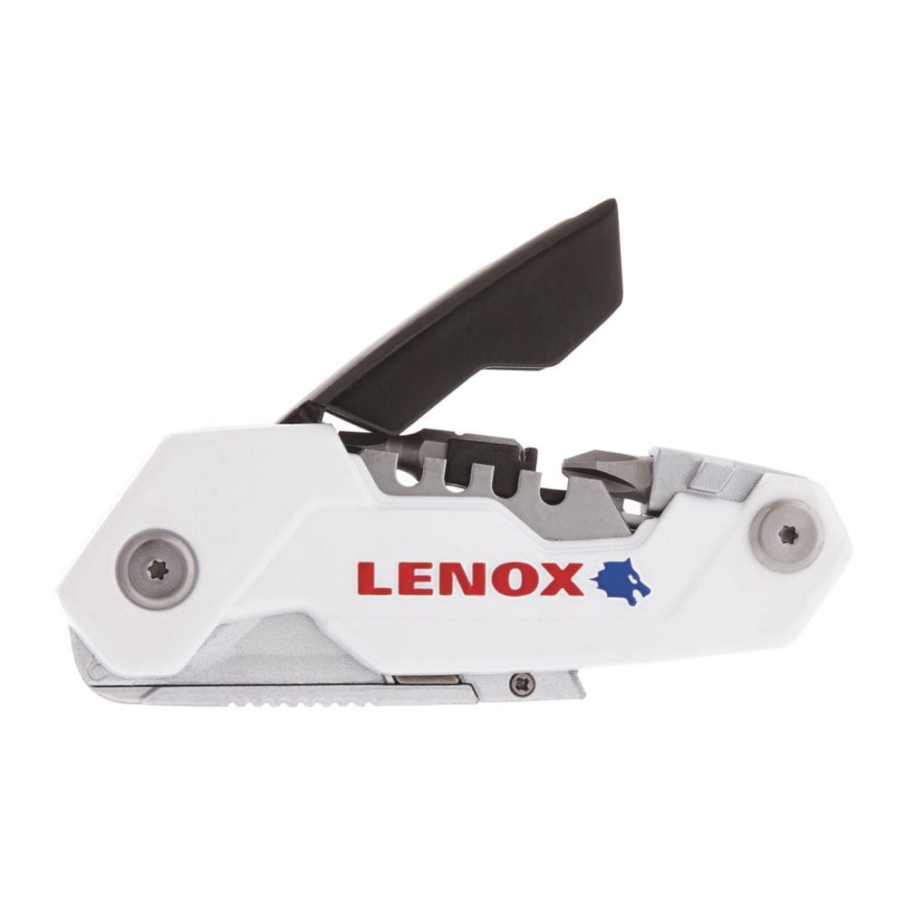 LENOX 3/4-in 3-Blade Folding Utility Knife with On Tool Blade