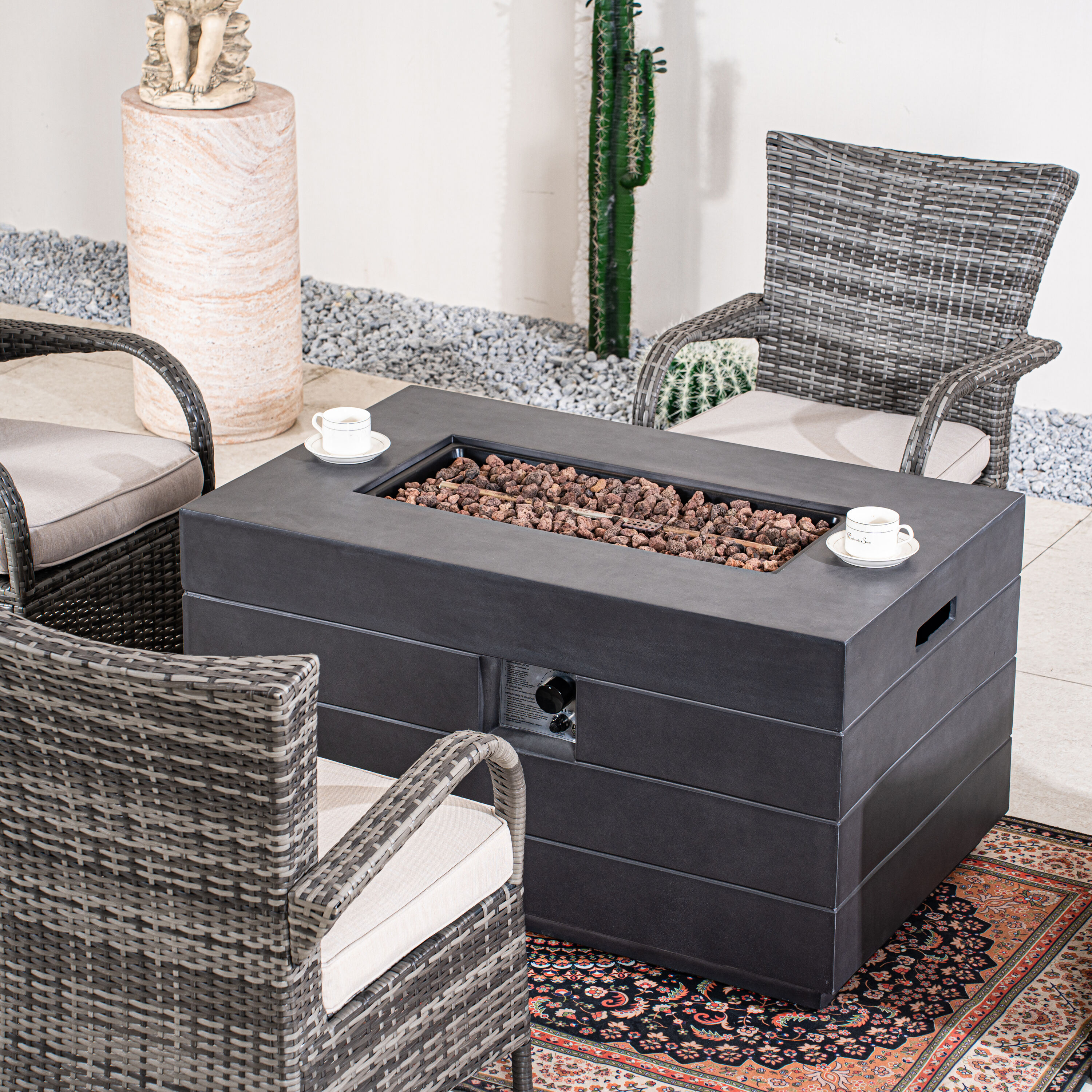 Direct Wicker DWG-2150DG1123G Patio-Conversation-Sets - View #5