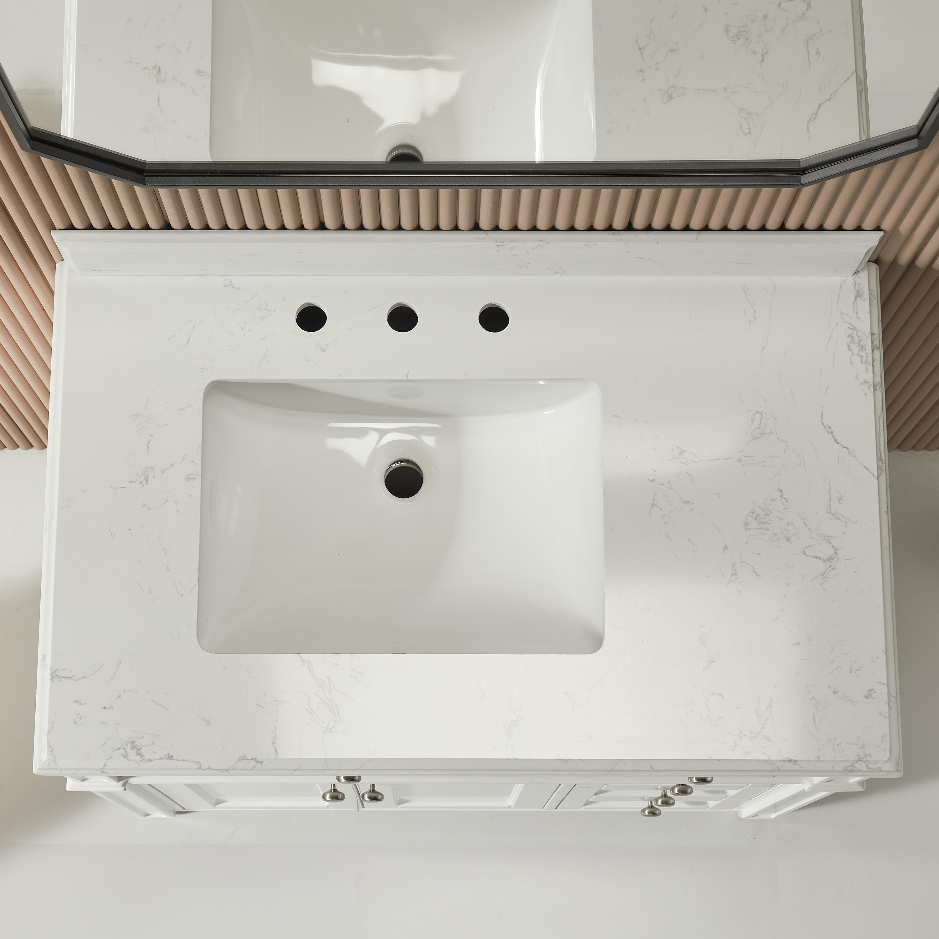 WELLFOR WA-9648-DH Bath-Vanity-Combo - View #4