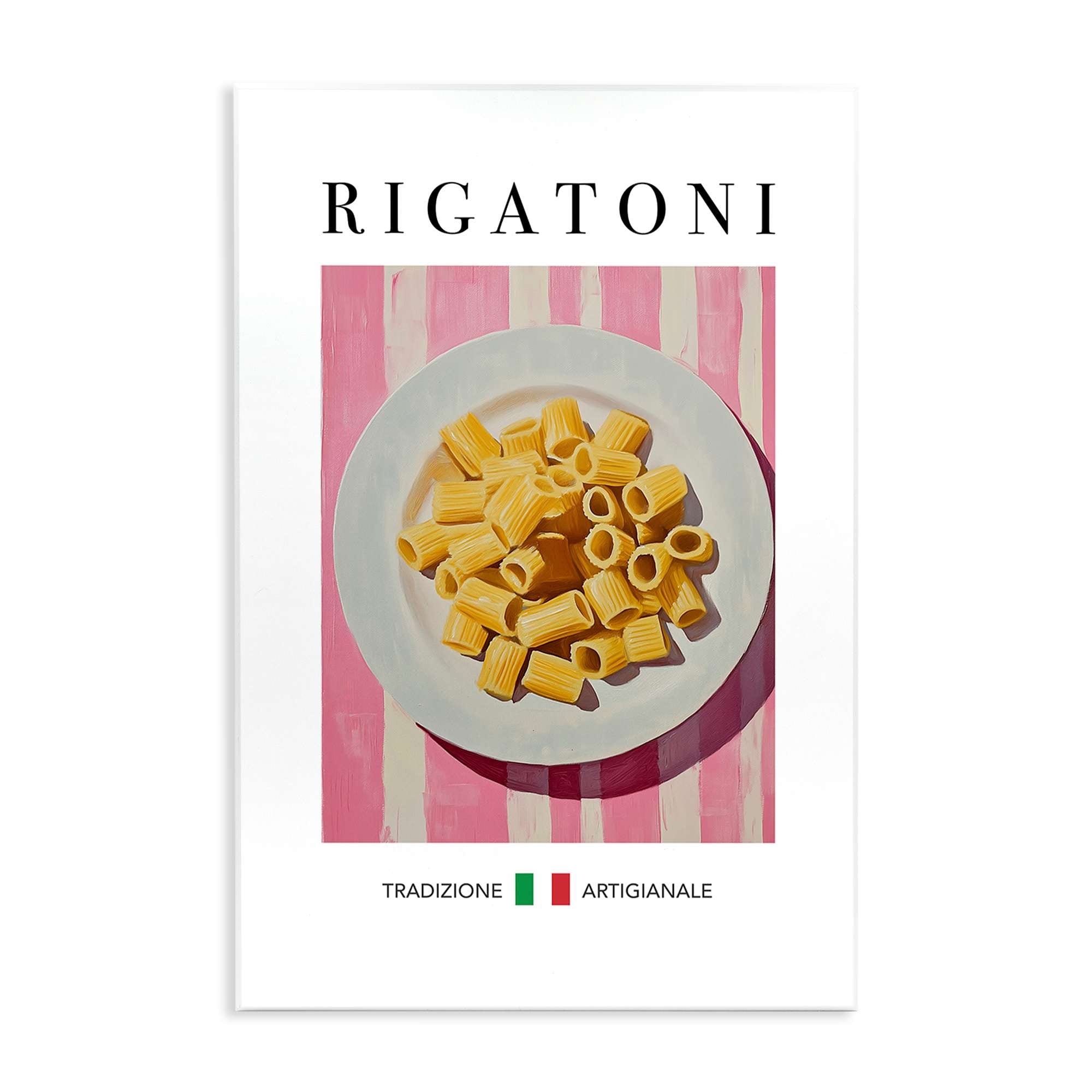 Stupell Industries BT-223-WD-10X15 Traditional Rigatoni Pasta Wall Plaque Art By Andreas Magnusson 10 x 15