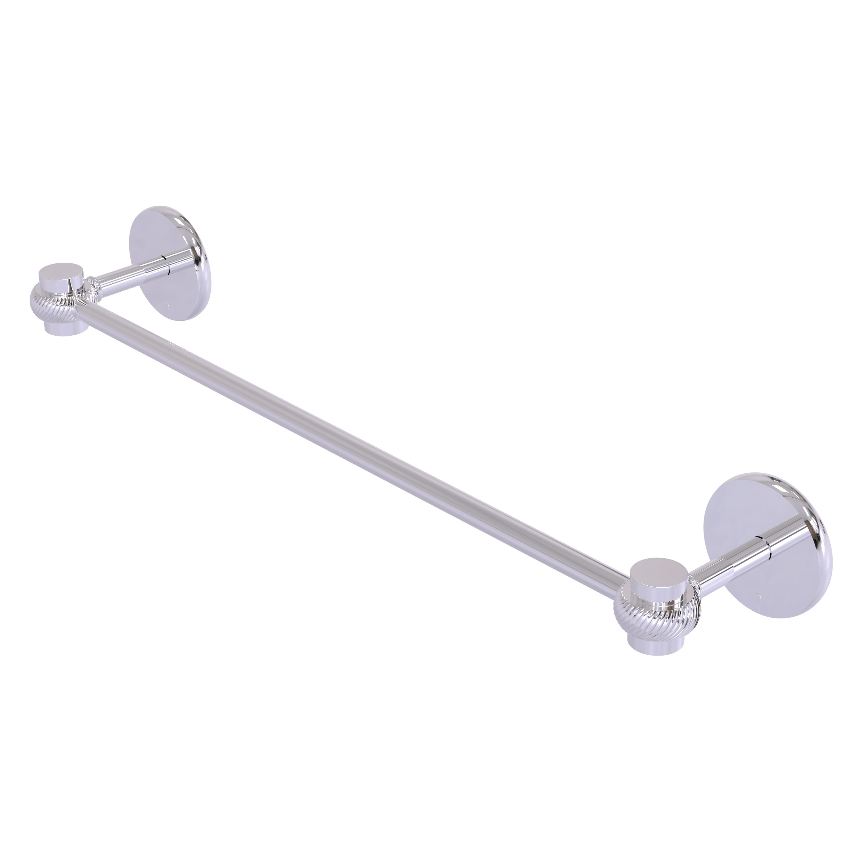 Allied Brass 7131T/36-PC Satellite Orbit One 36-in Polished Chrome Wall mount Single Towel Bar